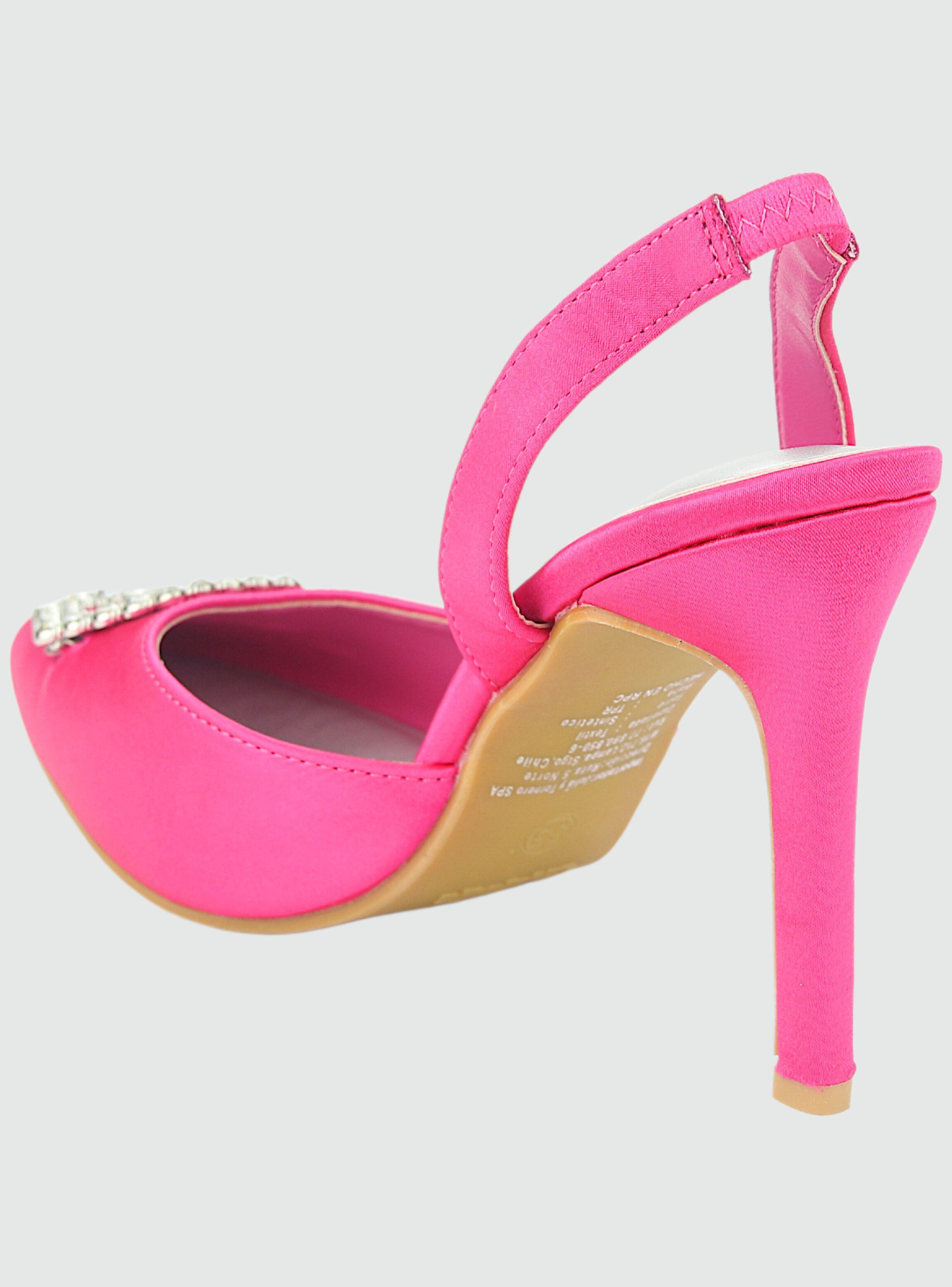 Zapato Chalada Mujer Cristal-4 Rosado Casual-3