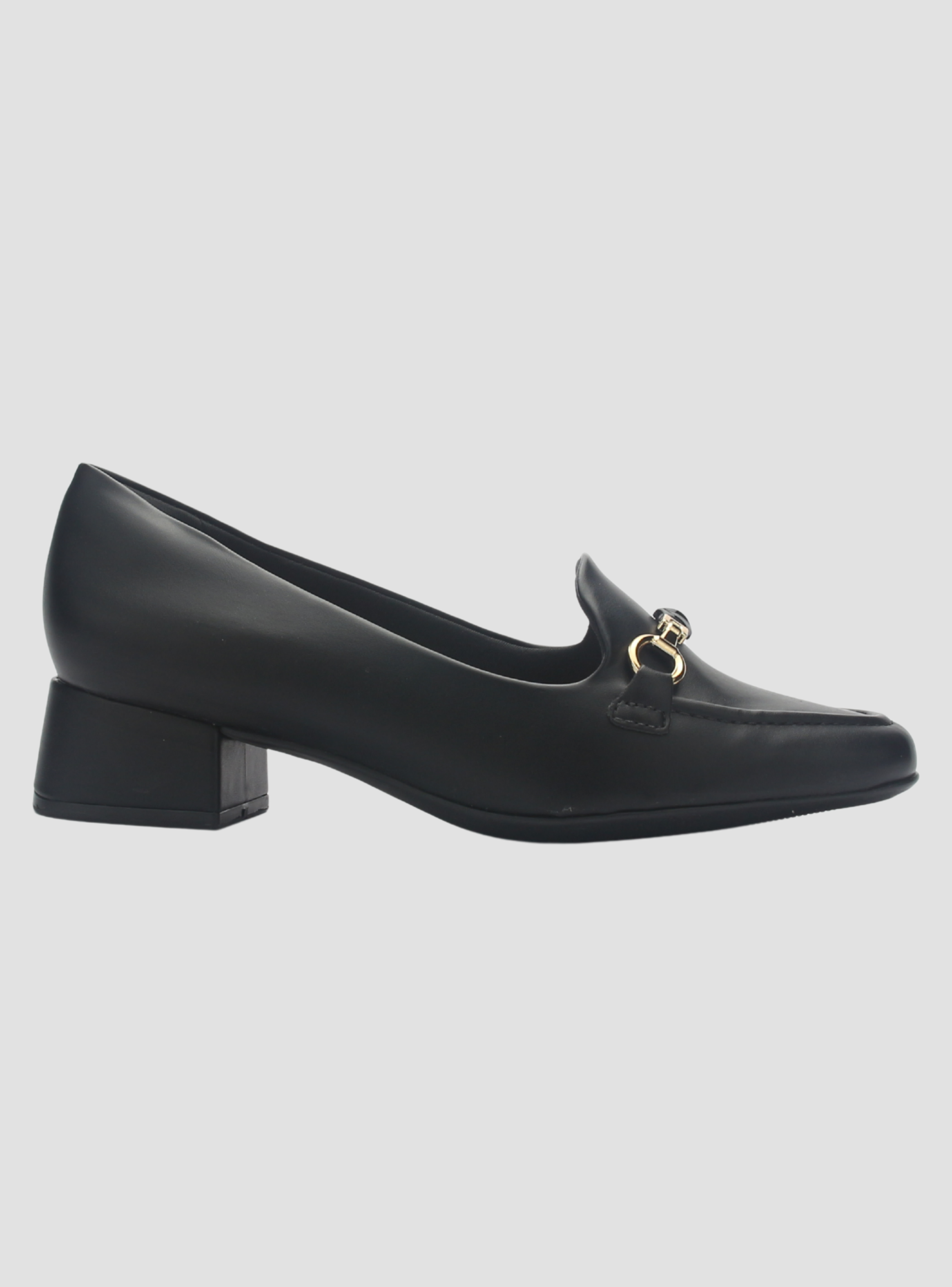 Mocasin Mujer Negro Comfortflex 2595402 Casual-0