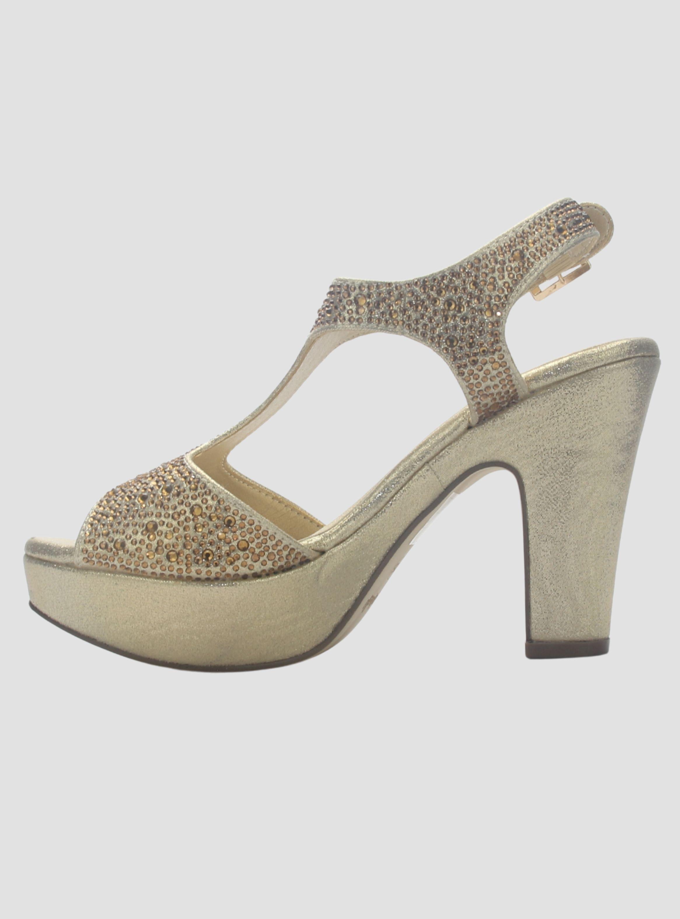 Sandalia Mujer Chalada Cosimo-26 Dorado Casual-1