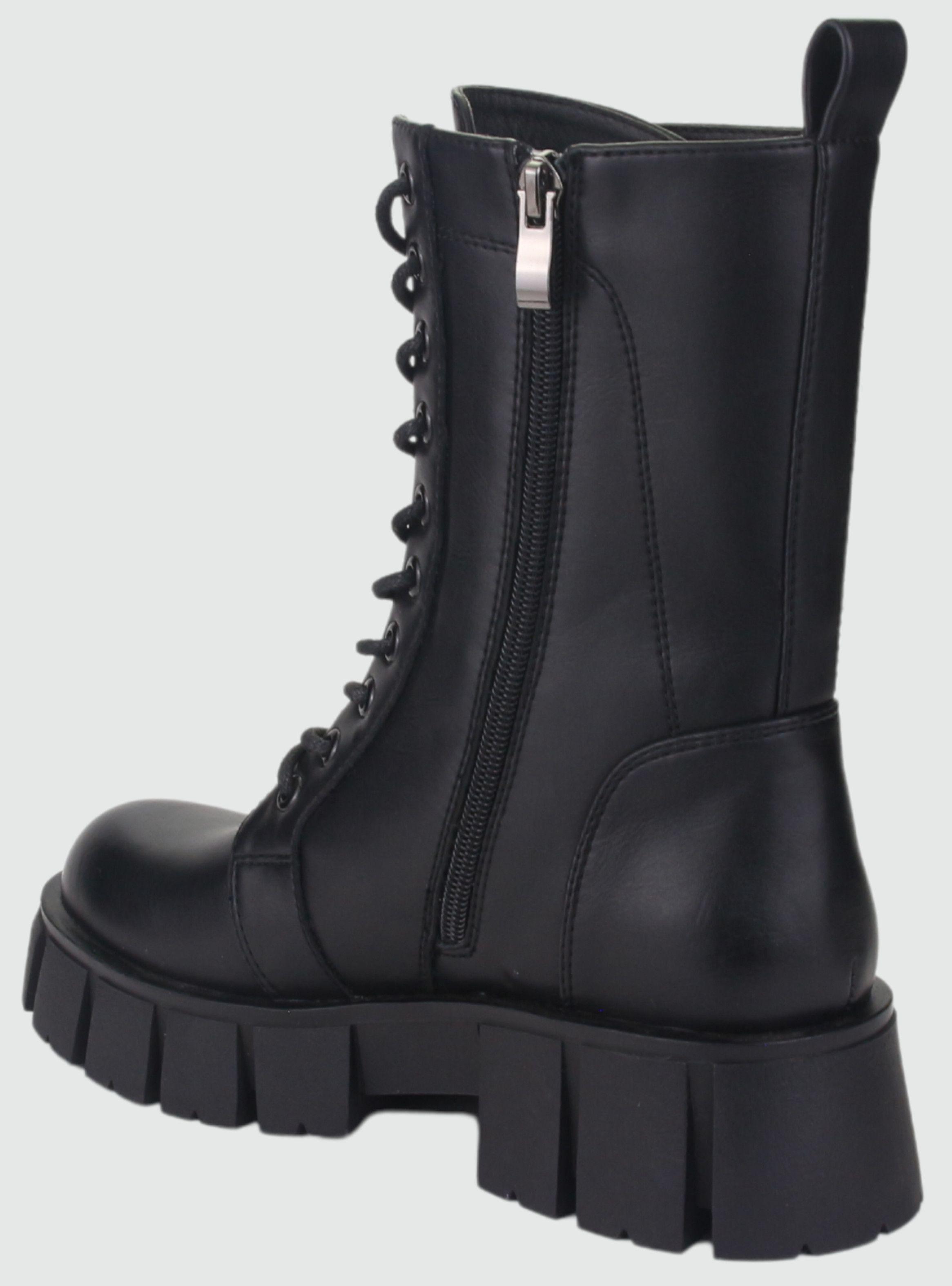 Botin Chalada Mujer Flush-1 Negro Moda-3