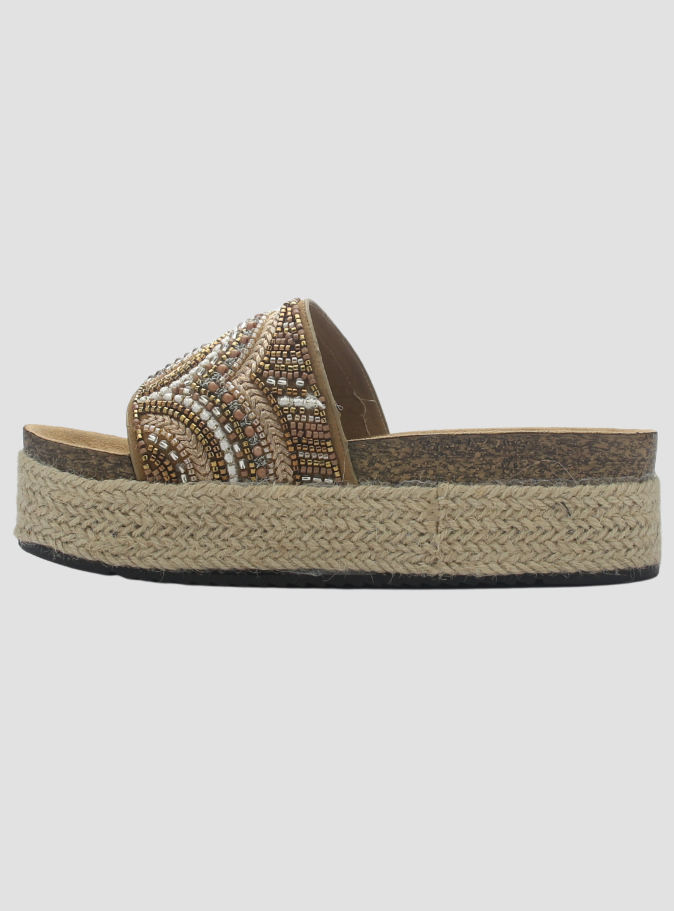 Sandalia de Mujer de color Beige Casual Chalada Stork-11-1