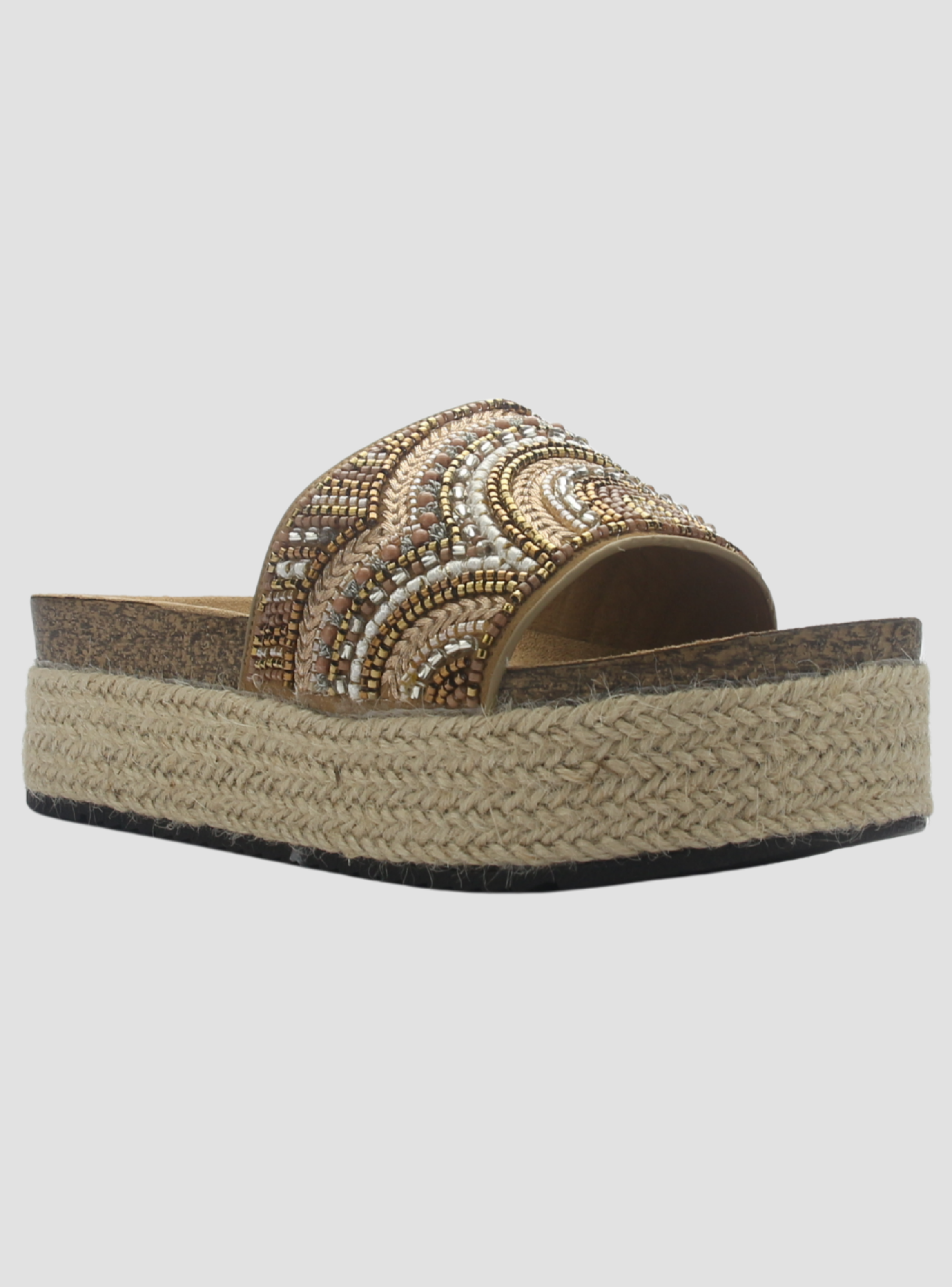 Sandalia de Mujer de color Beige Casual Chalada Stork-11-2