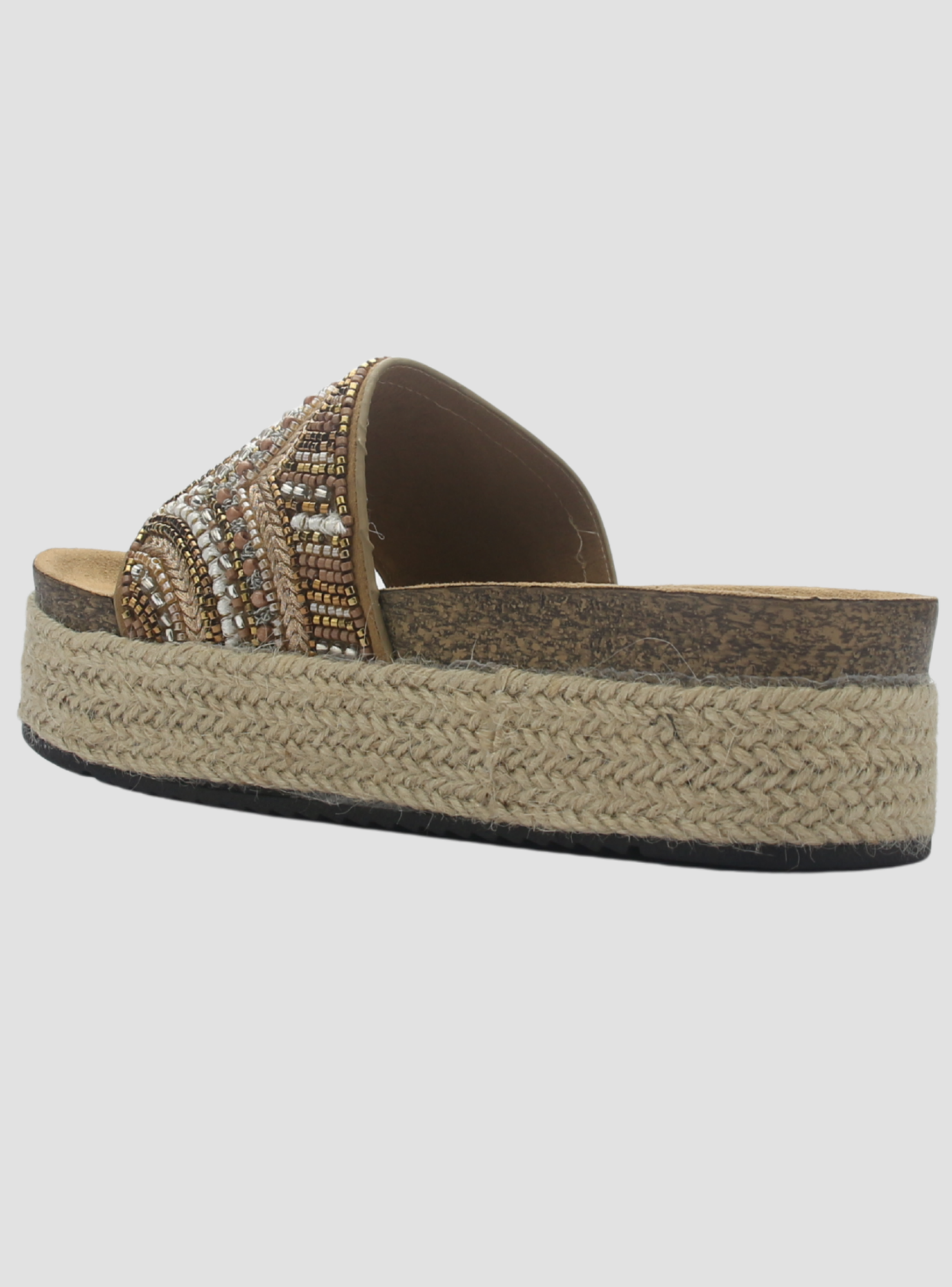 Sandalia de Mujer de color Beige Casual Chalada Stork-11-3