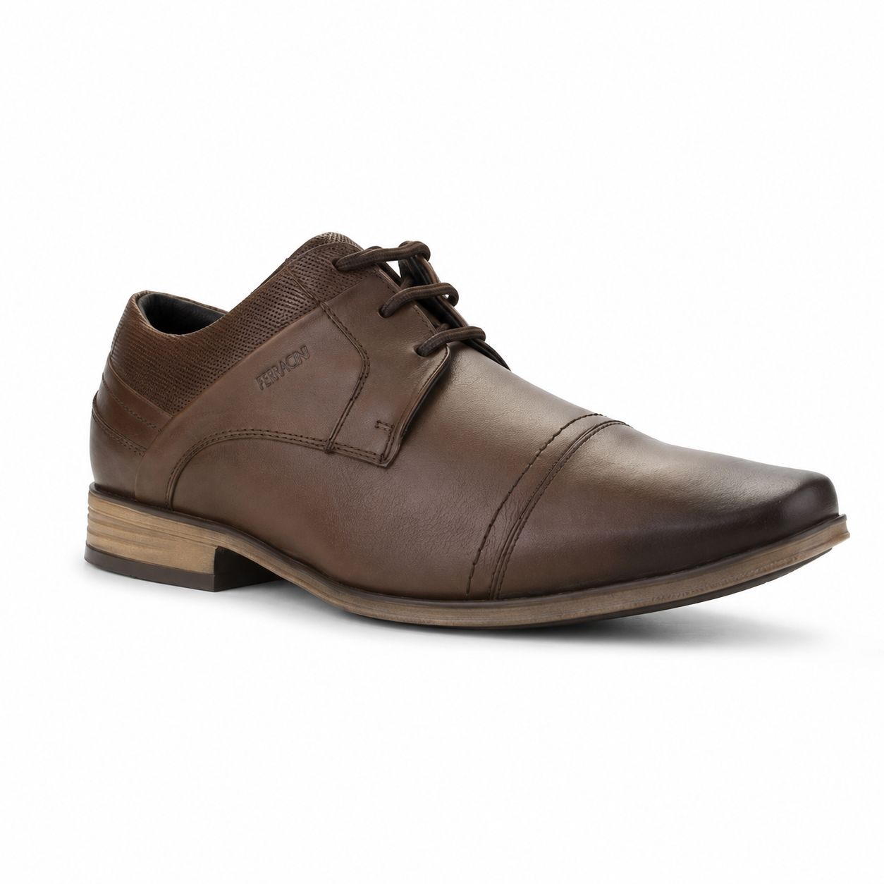 Zapato Café Hombre Casual Ferracini 5047-2