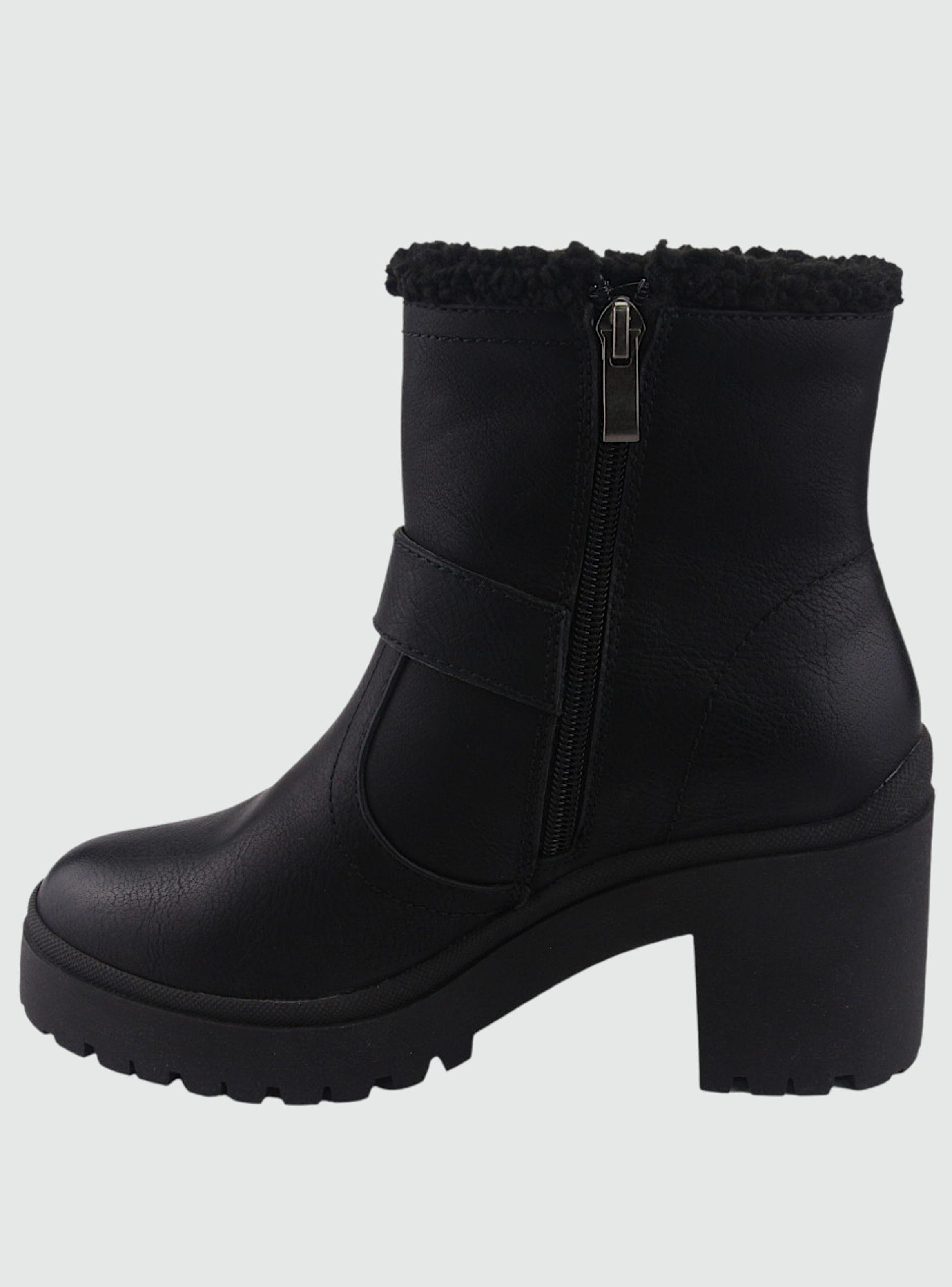 Botin Chalada Mujer Mayra-8 Negro Casual-1
