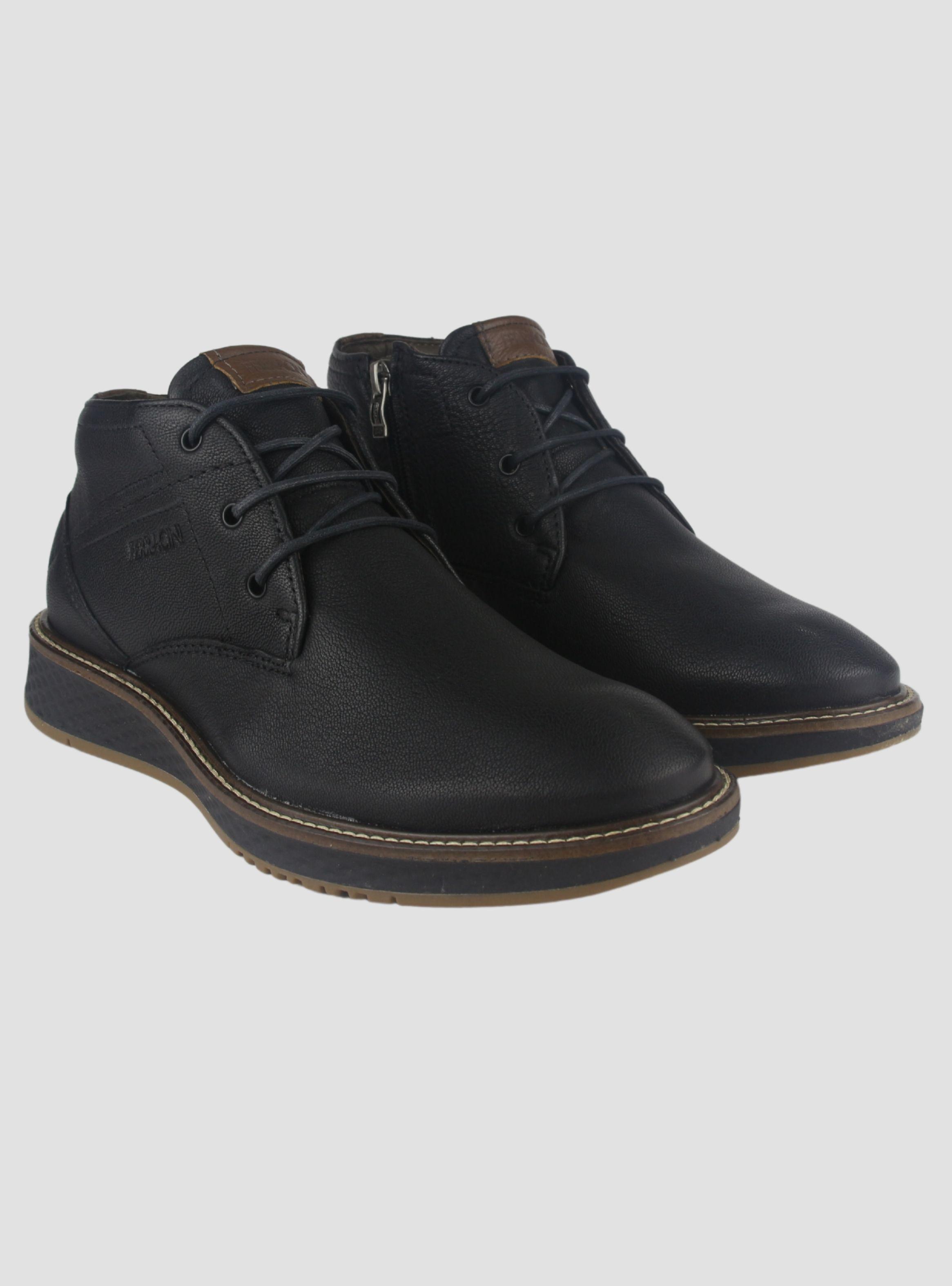 Botin Ferracini Hombre 3300 Play Negro Casual-4