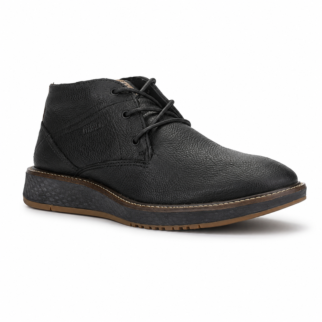 Botin Ferracini Hombre 3300 Play Negro Casual-2