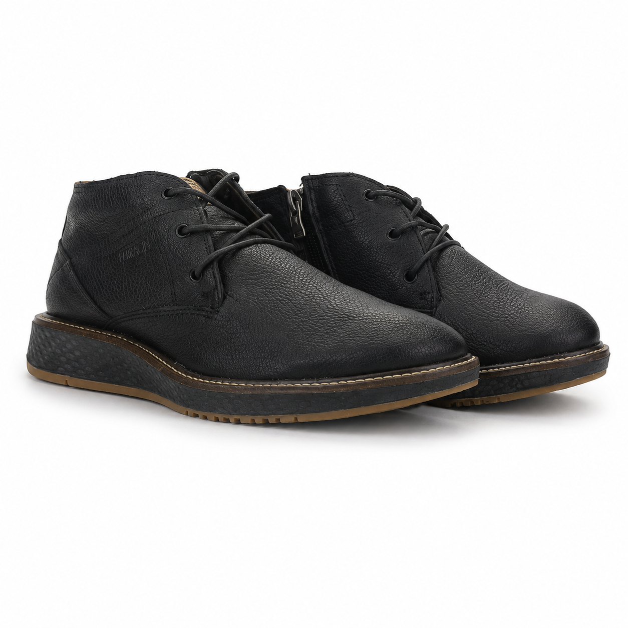 Botin Ferracini Hombre 3300 Play Negro Casual-5