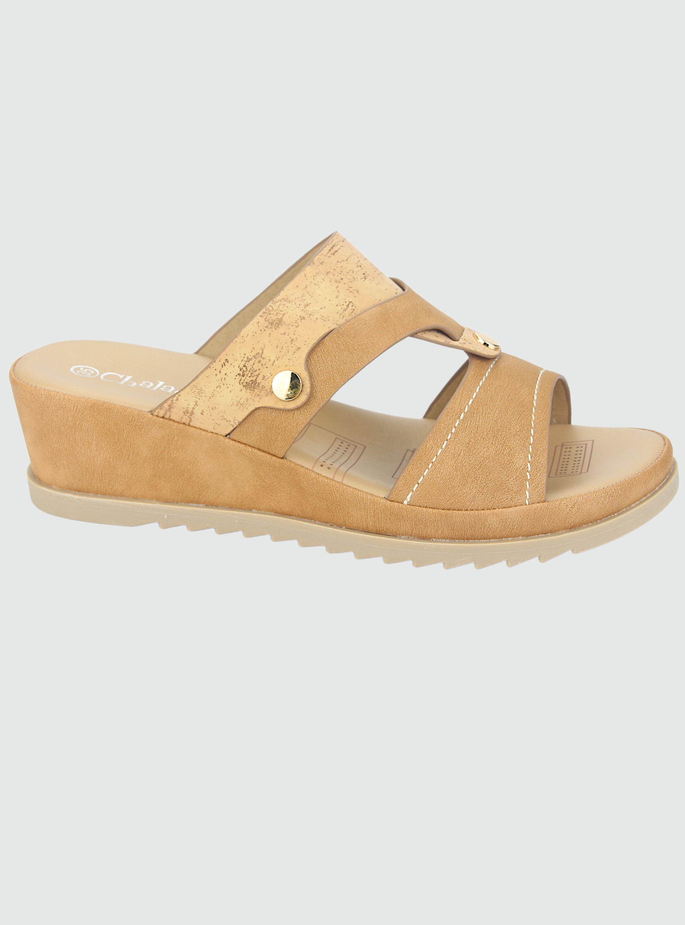 Sandalia Chalada Mujer Piura-17 Camel Casual-0