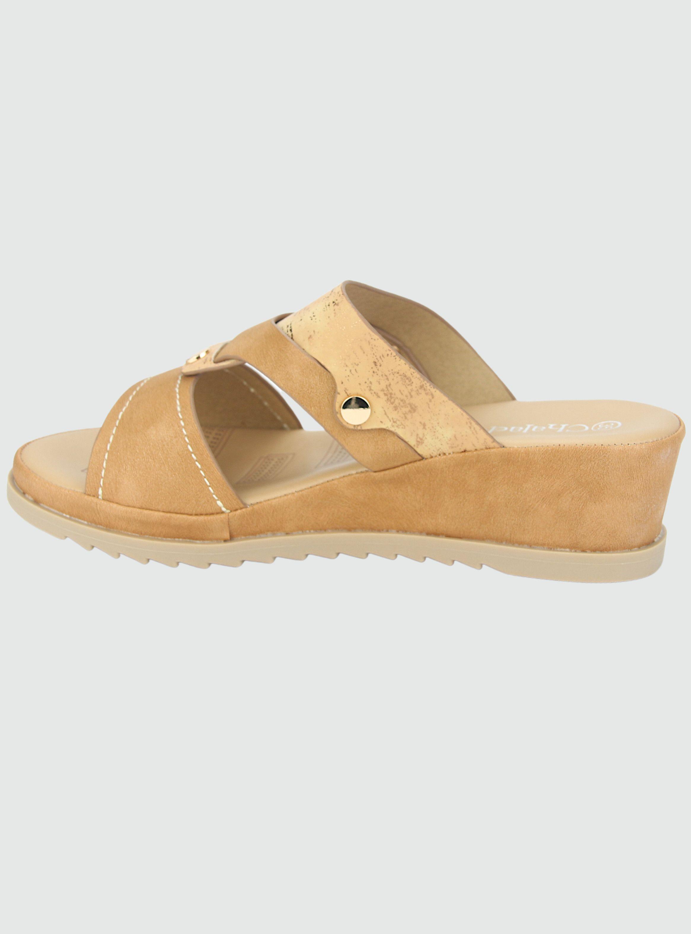Sandalia Chalada Mujer Piura-17 Camel Casual-1