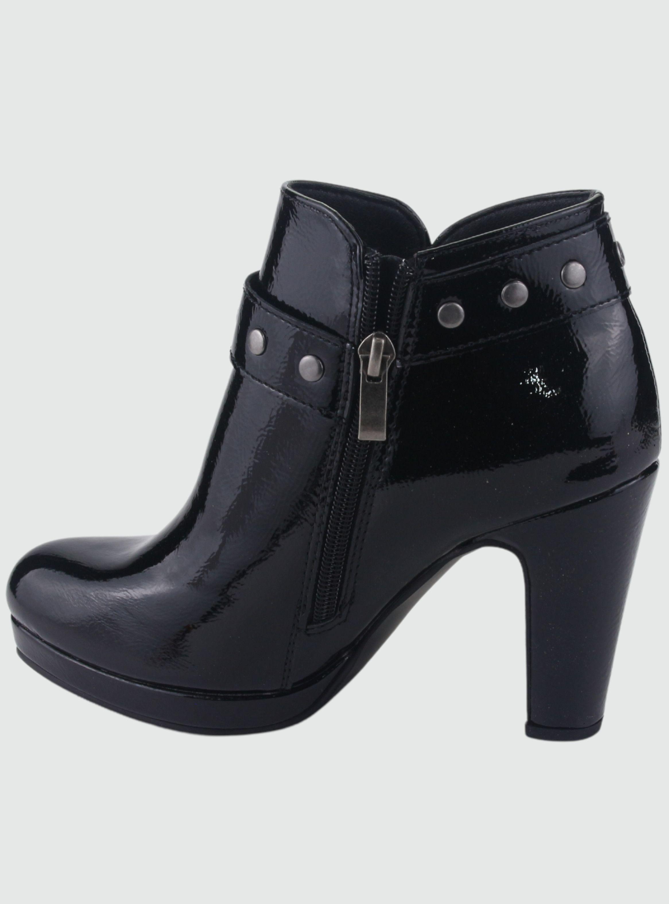 Botin Chalada Mujer Bambina-20 Negro Casual-1