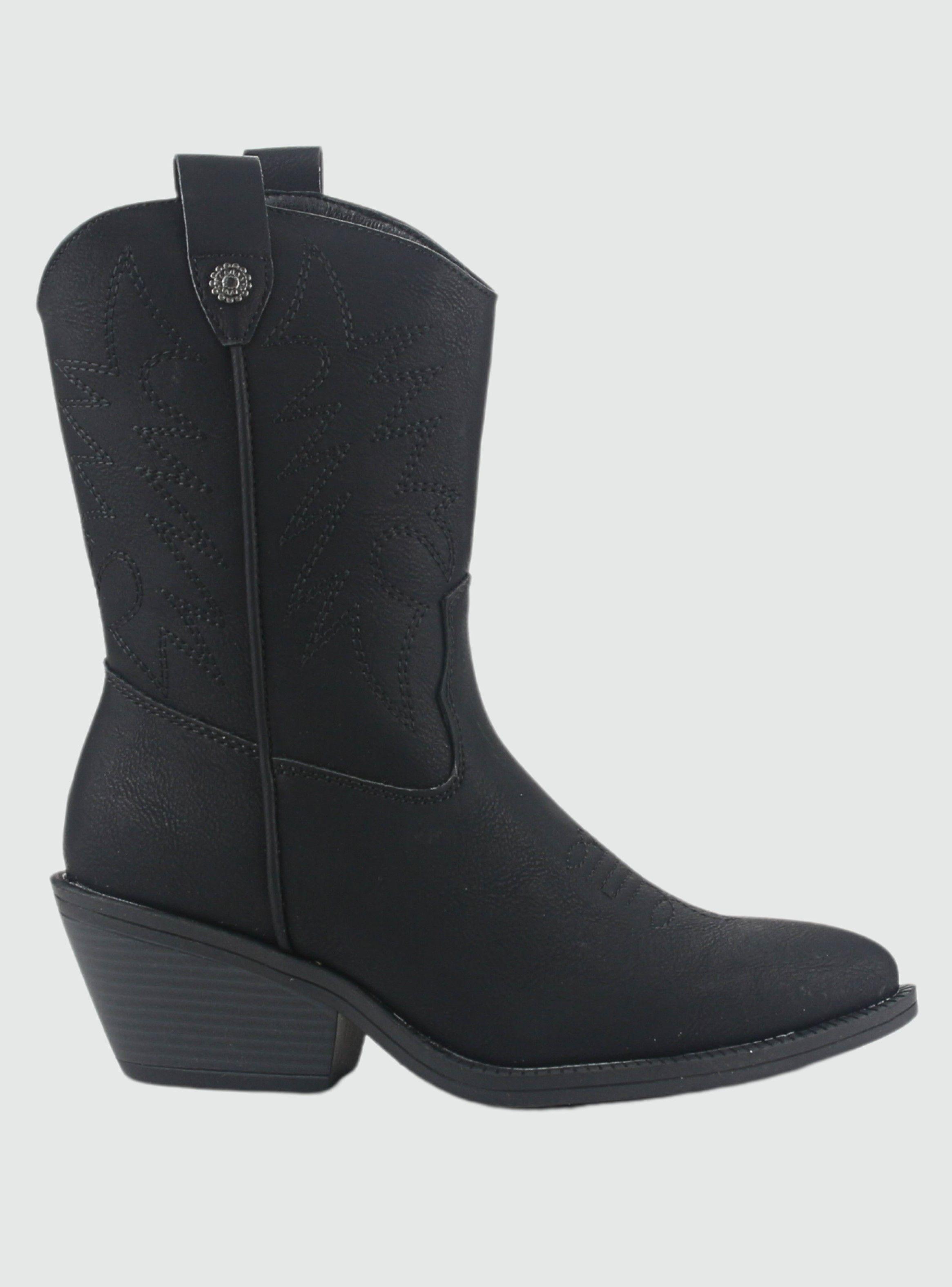 Bota Chalada Mujer Easton-6 Negro Casual-0