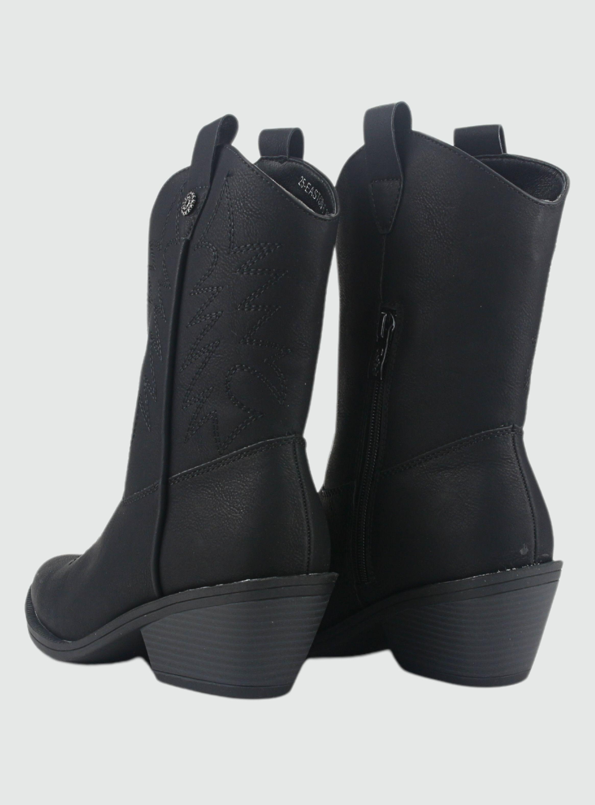 Bota Chalada Mujer Easton-6 Negro Casual-4