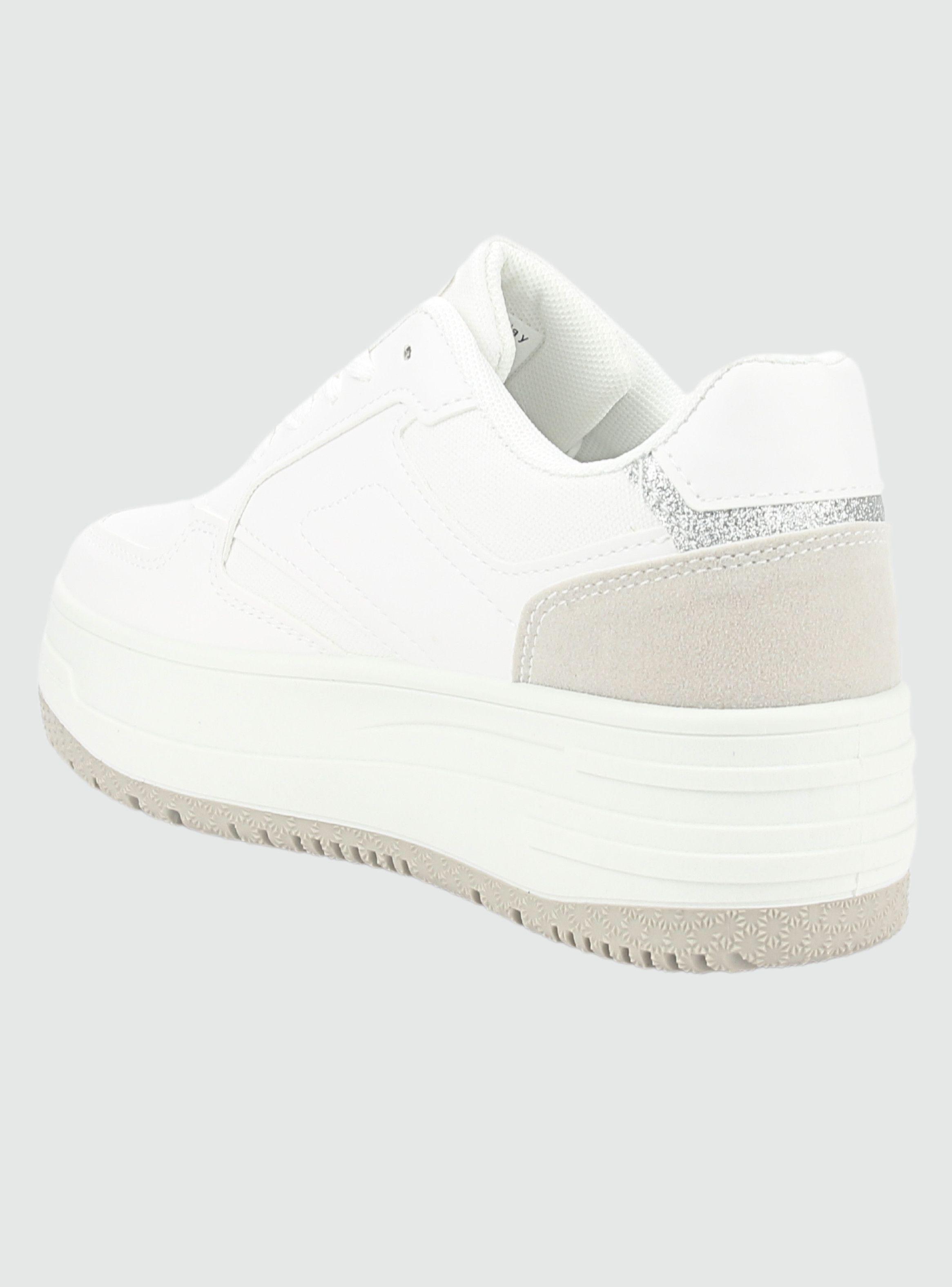 Zapatilla Chalada Mujer Mitsu-2 Blanco Urbano-3