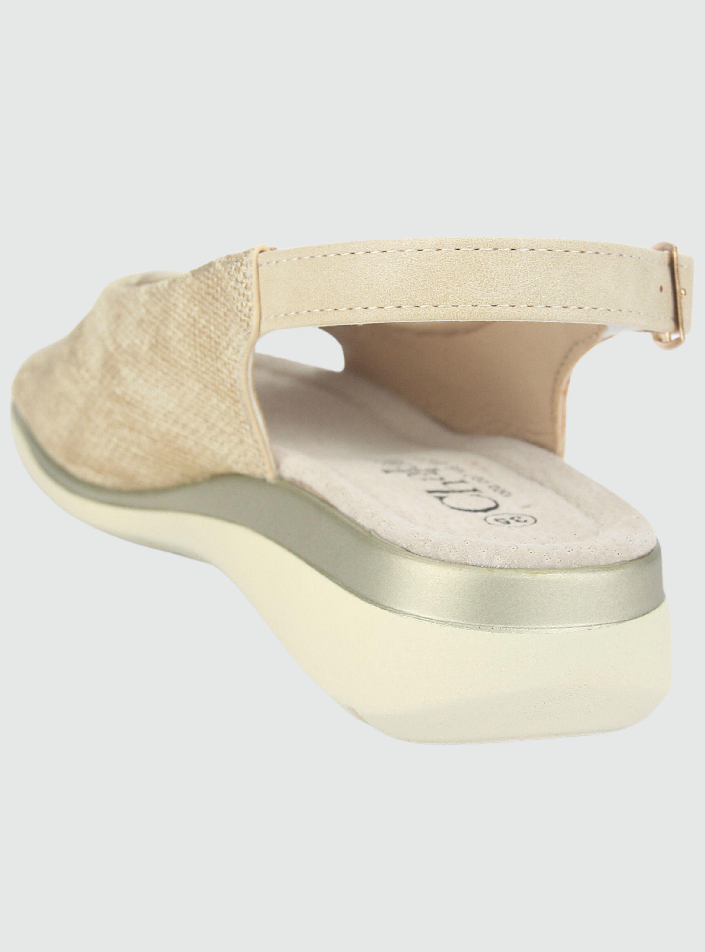 Sandalia Chalada Mujer Floro-5 Beige Casual-3