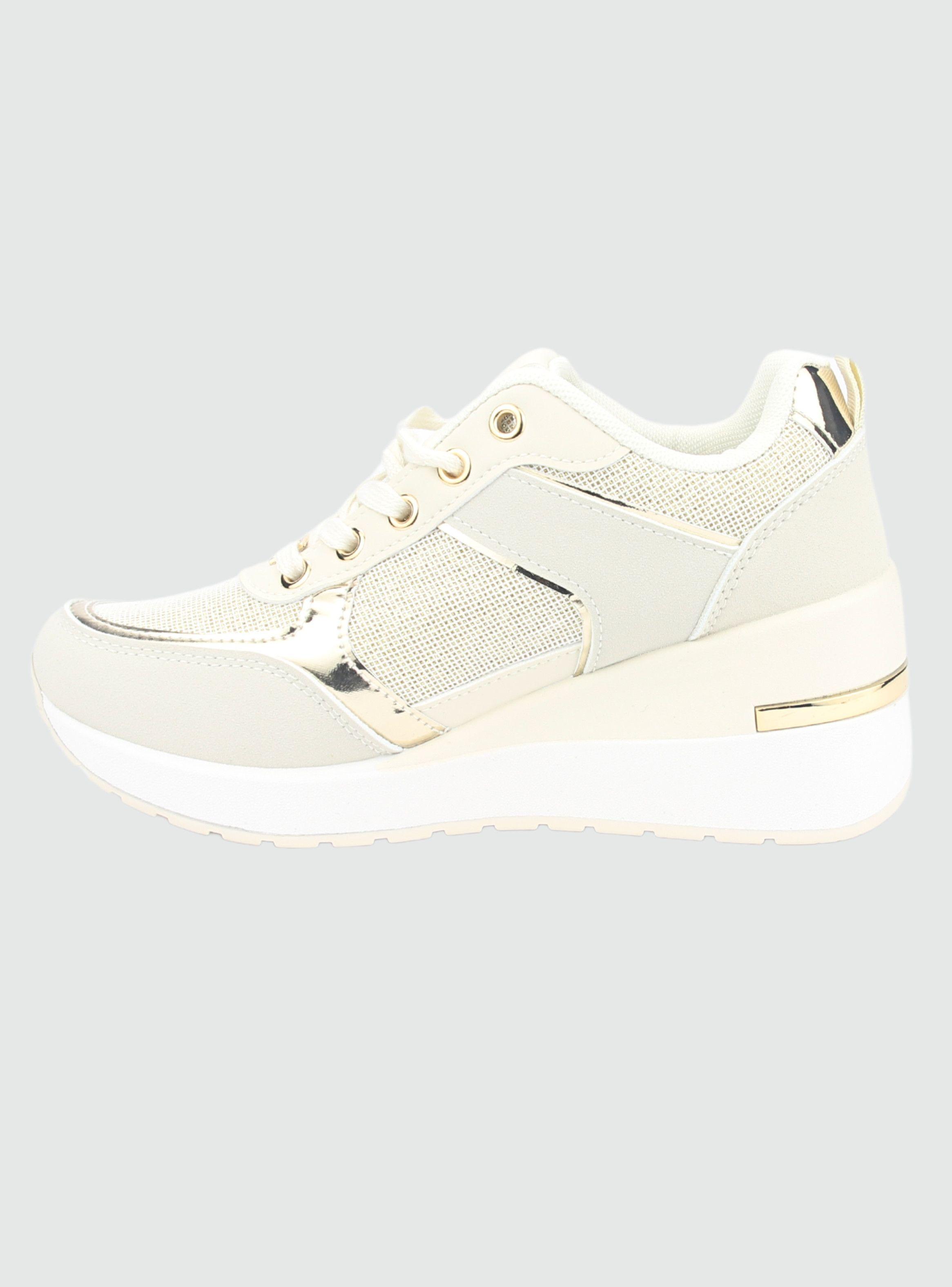Zapatilla Chalada Mujer Bolki-1 Dorado Urbano-1