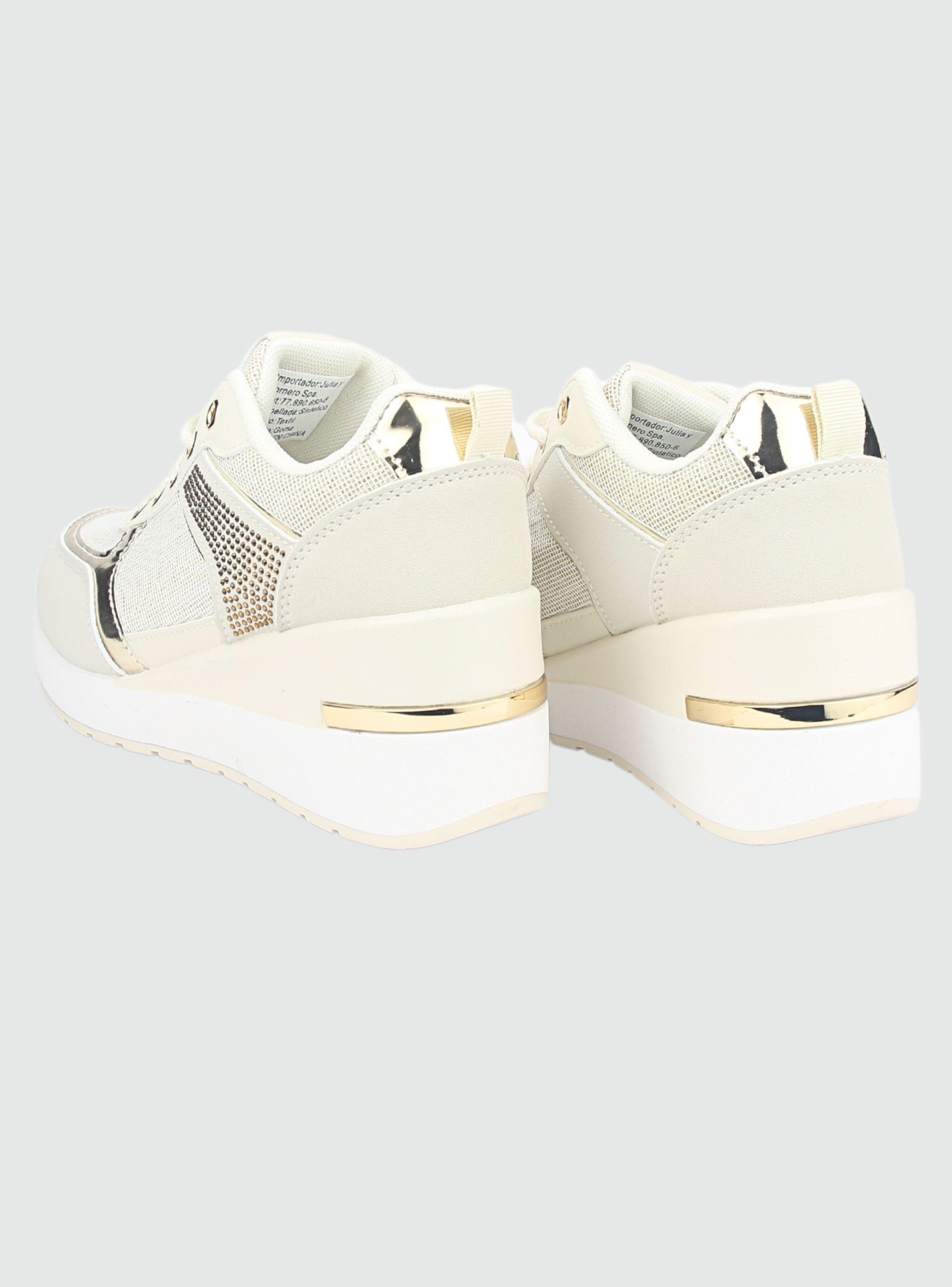 Zapatilla Chalada Mujer Bolki-1 Dorado Urbano-4