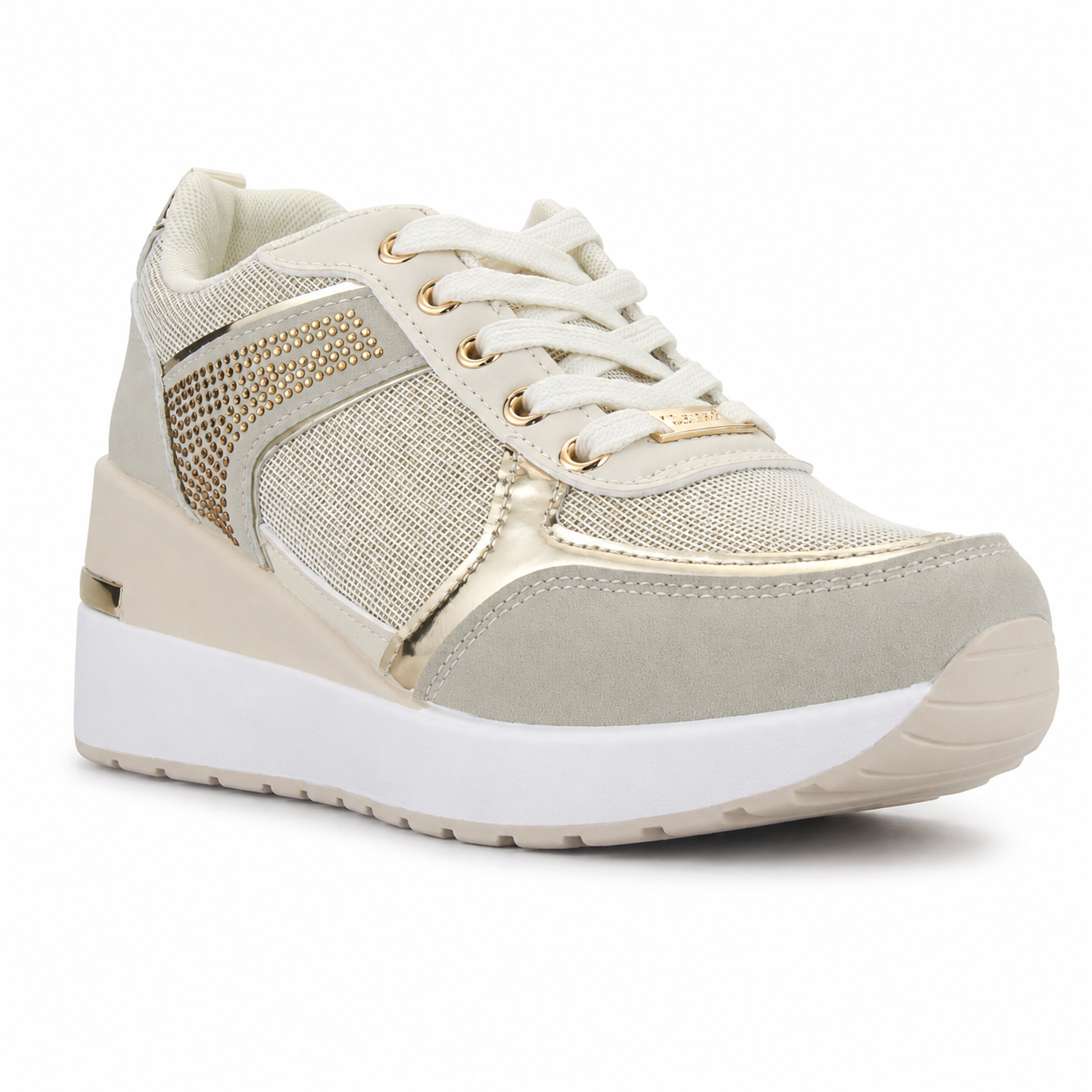 Zapatilla Dorado Mujer Urbano Chalada Bolki-2