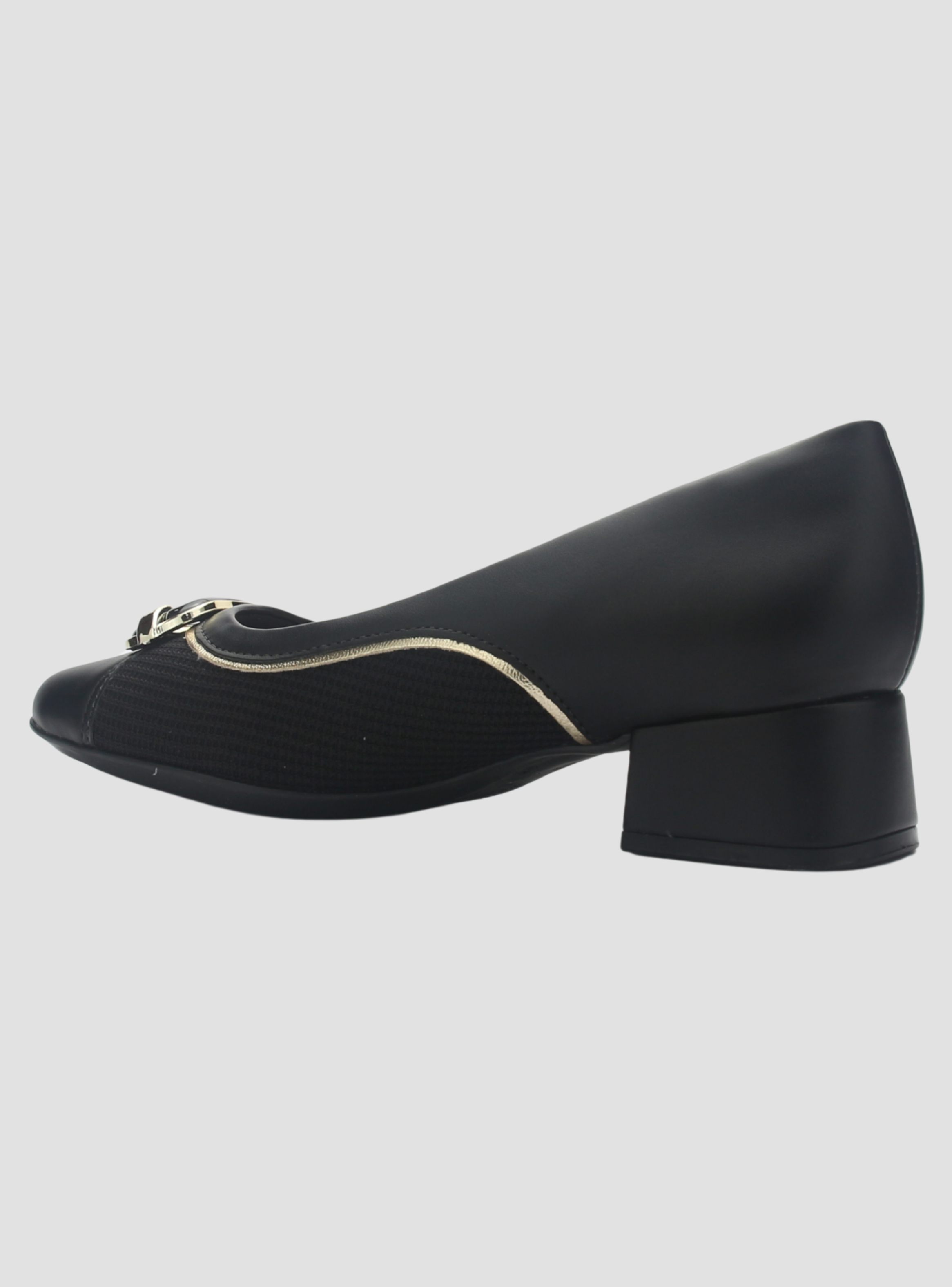 Zapato Mujer Negro Comfortflex 2595404 Casual-3