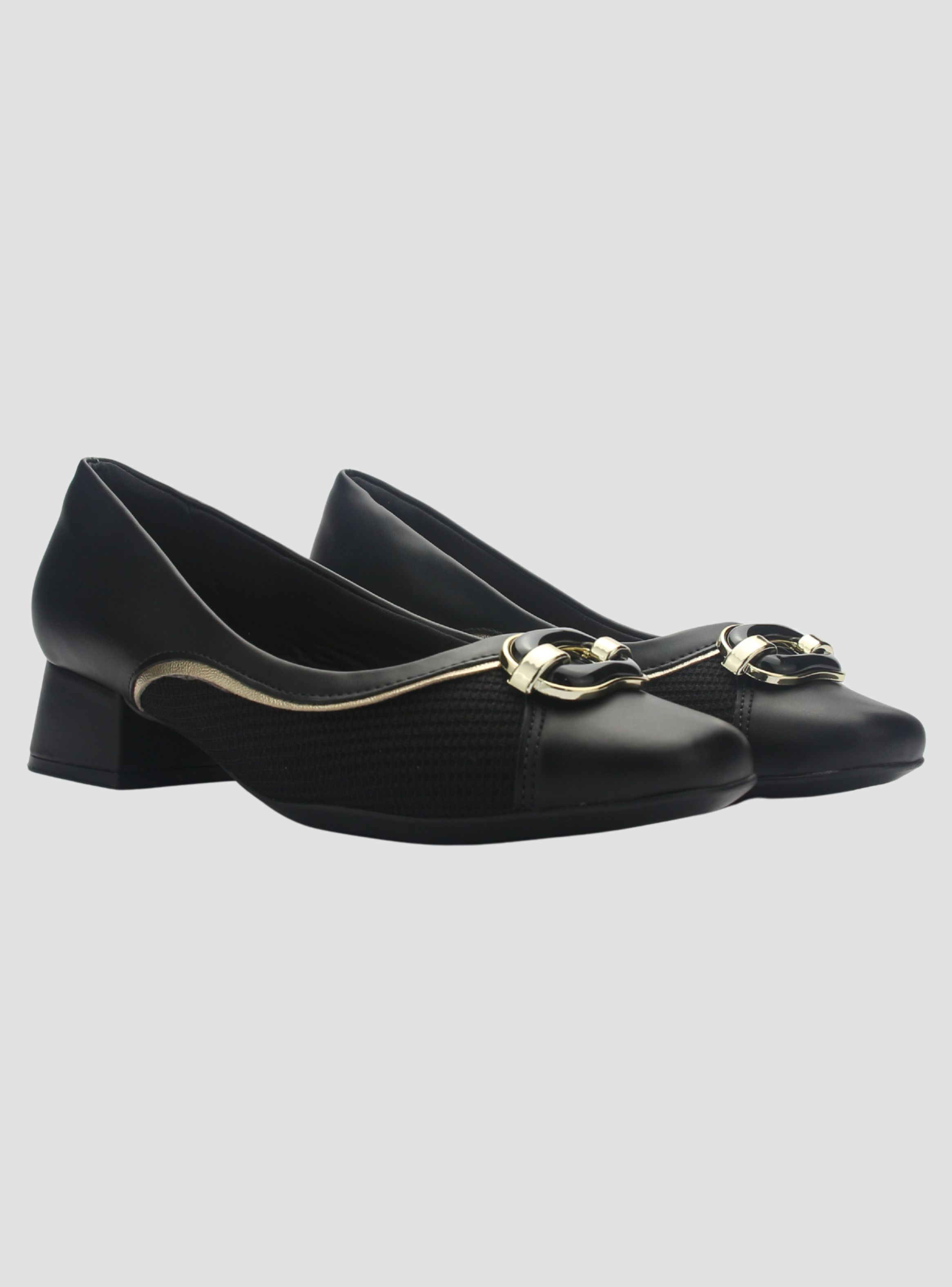 Zapato Mujer Negro Comfortflex 2595404 Casual-5