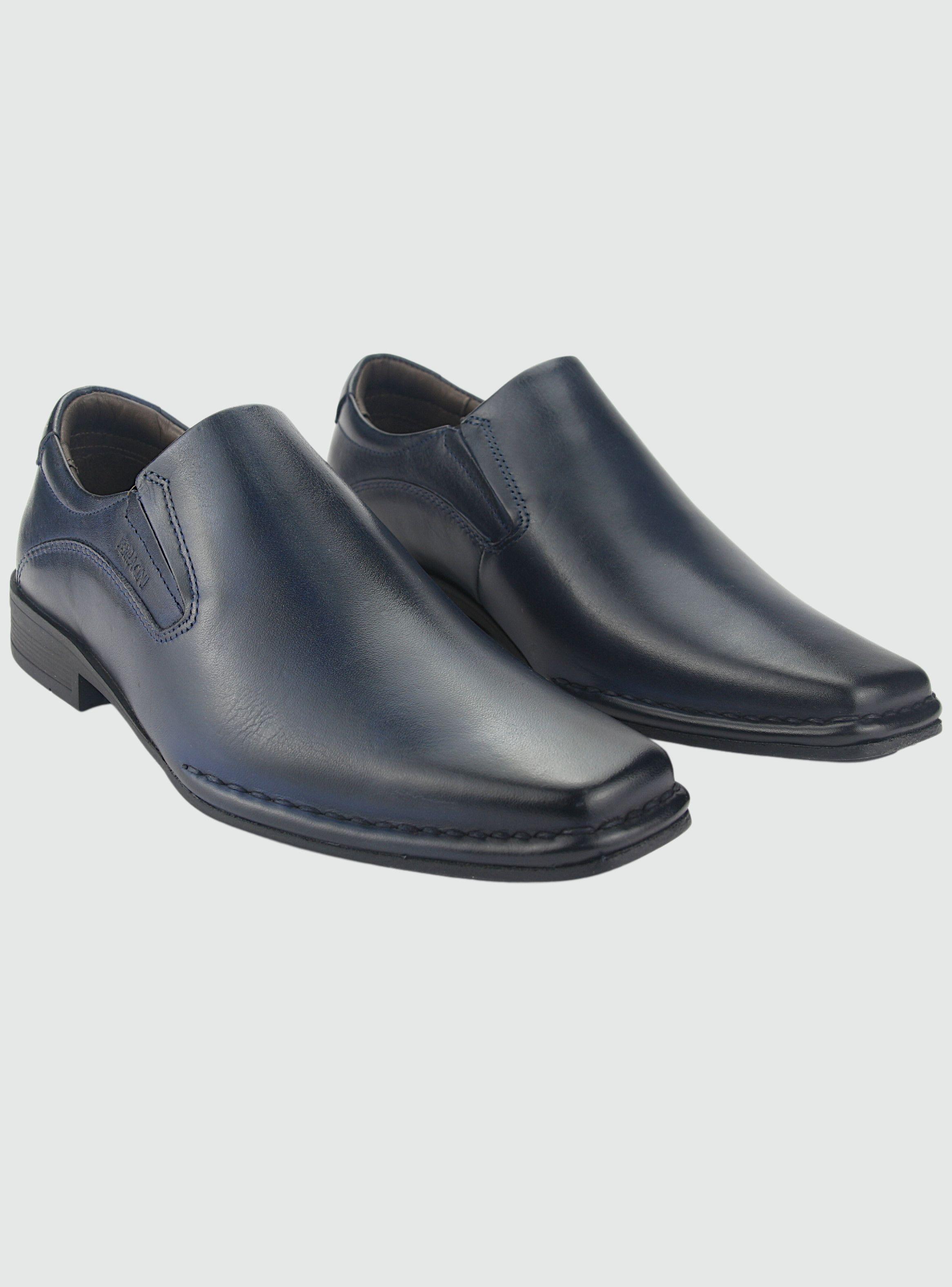 Zapato Ferracini Hombre 5334 Ambience Azul Marino Casual-4