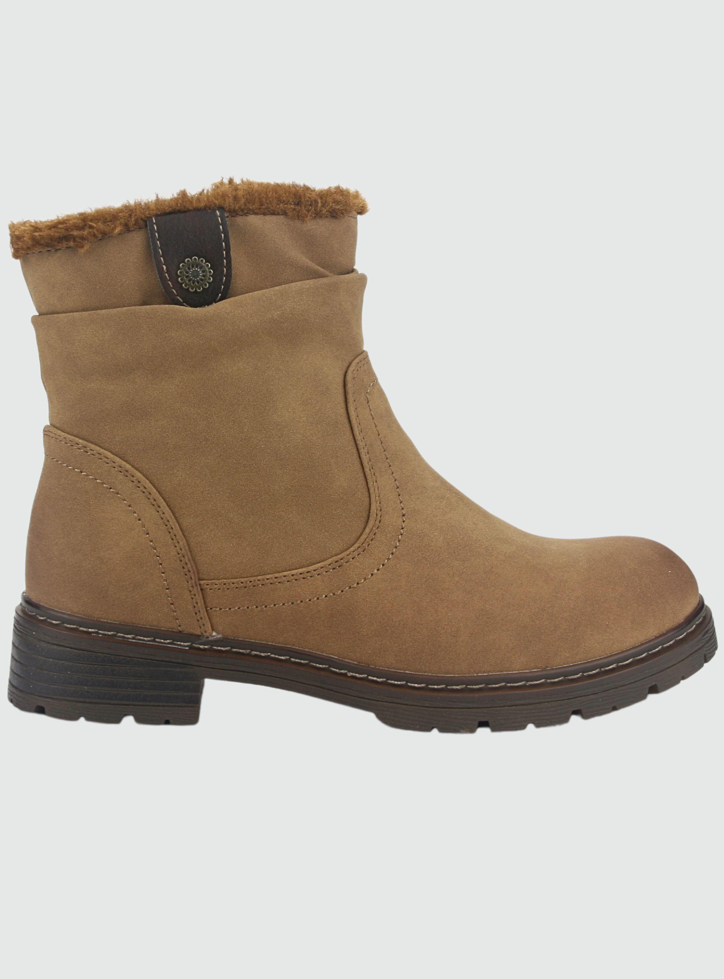 Botin Chalada Mujer Andy-2 Camel Casual-0