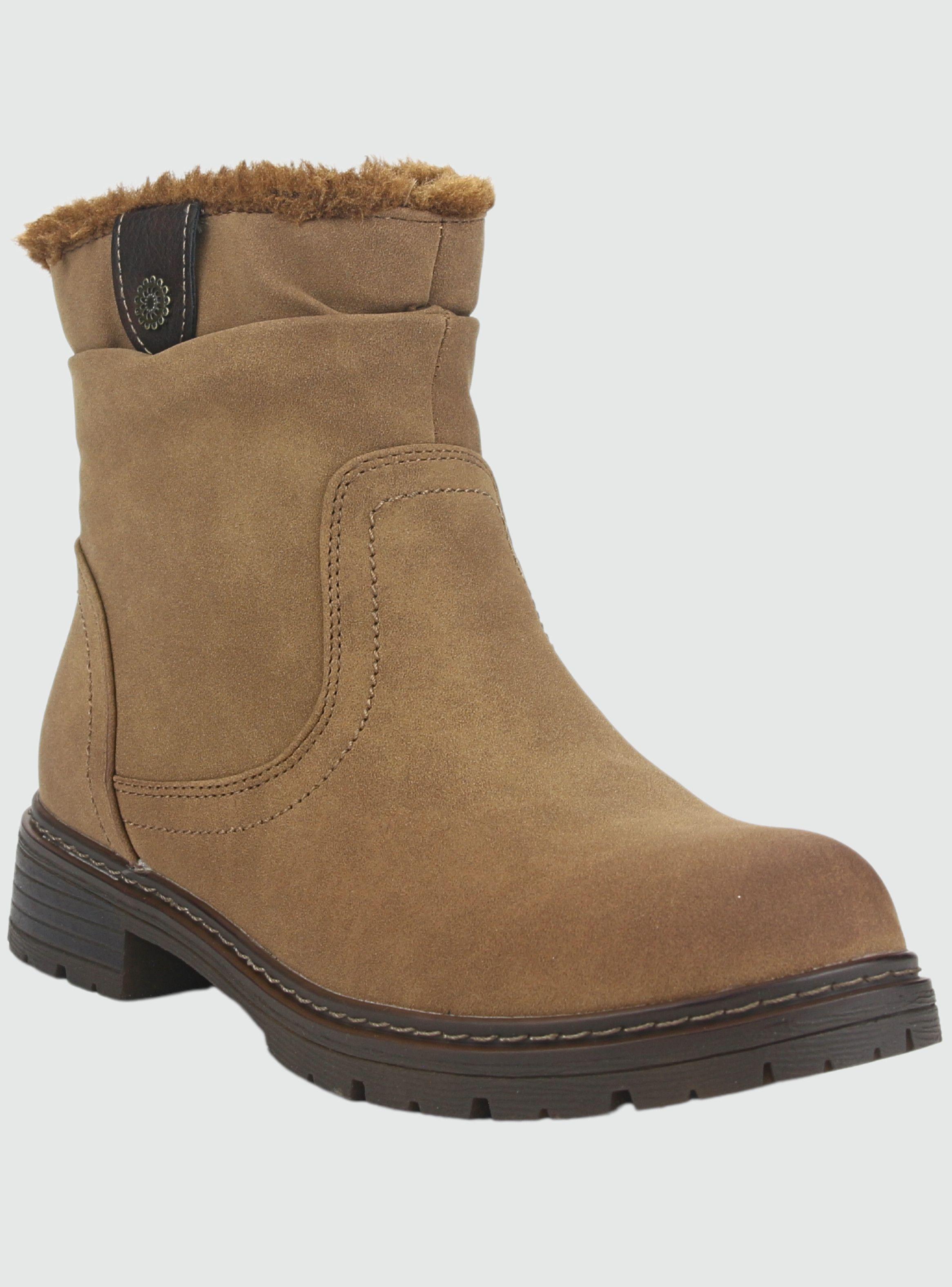 Botin Chalada Mujer Andy-2 Camel Casual-2
