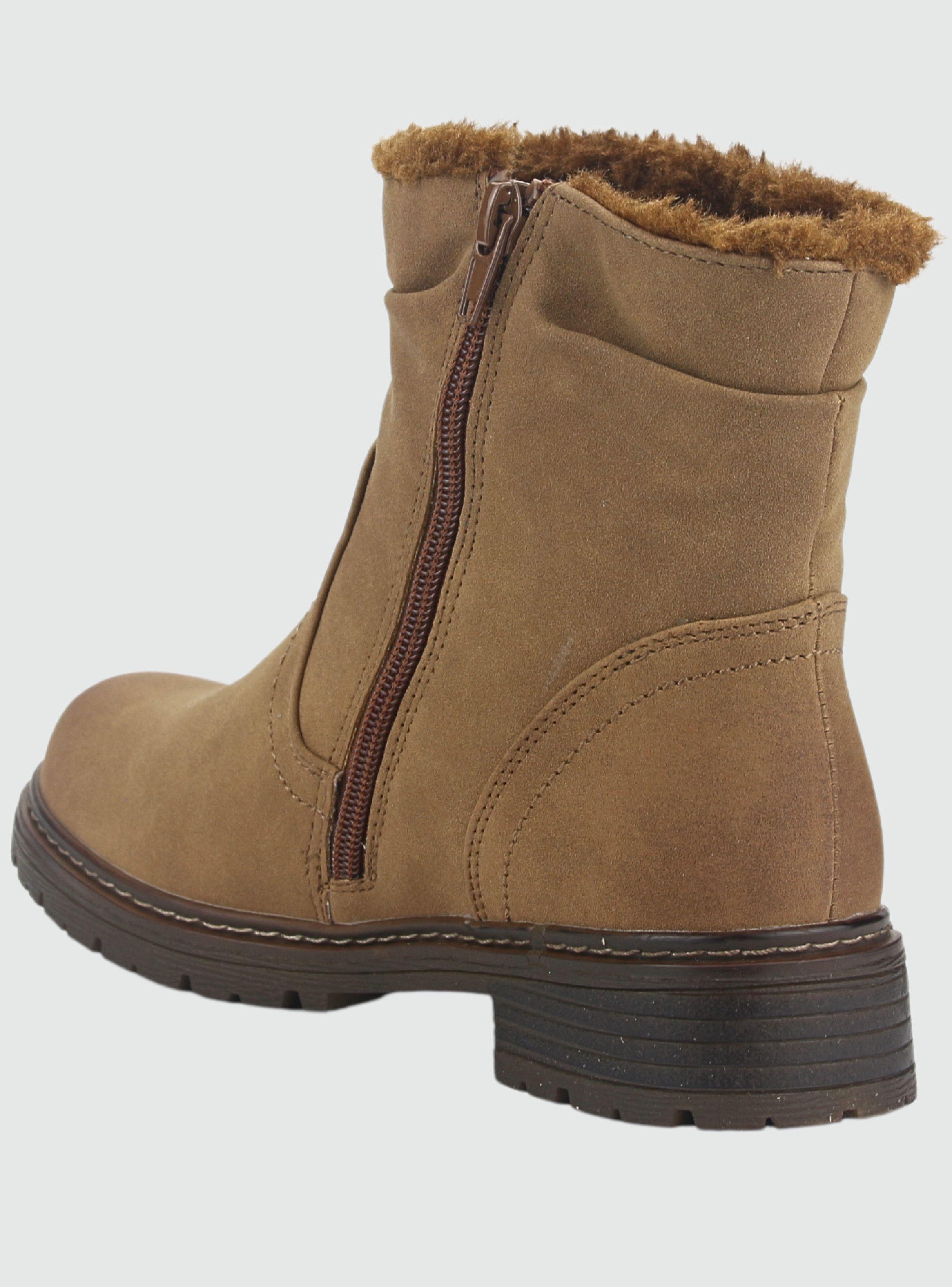 Botin Chalada Mujer Andy-2 Camel Casual-3