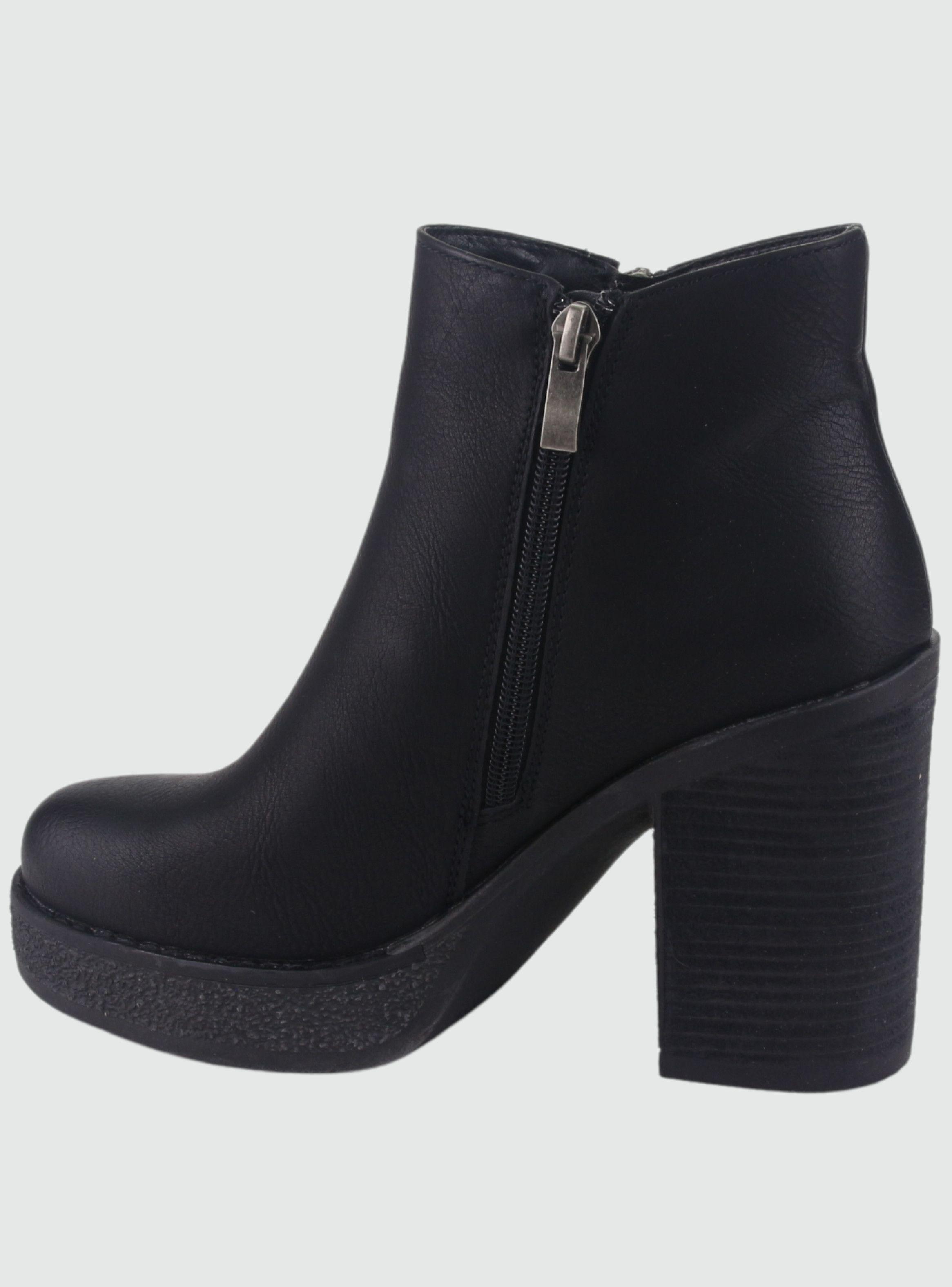 Botin Chalada Mujer Ella-12 Negro Casual-1