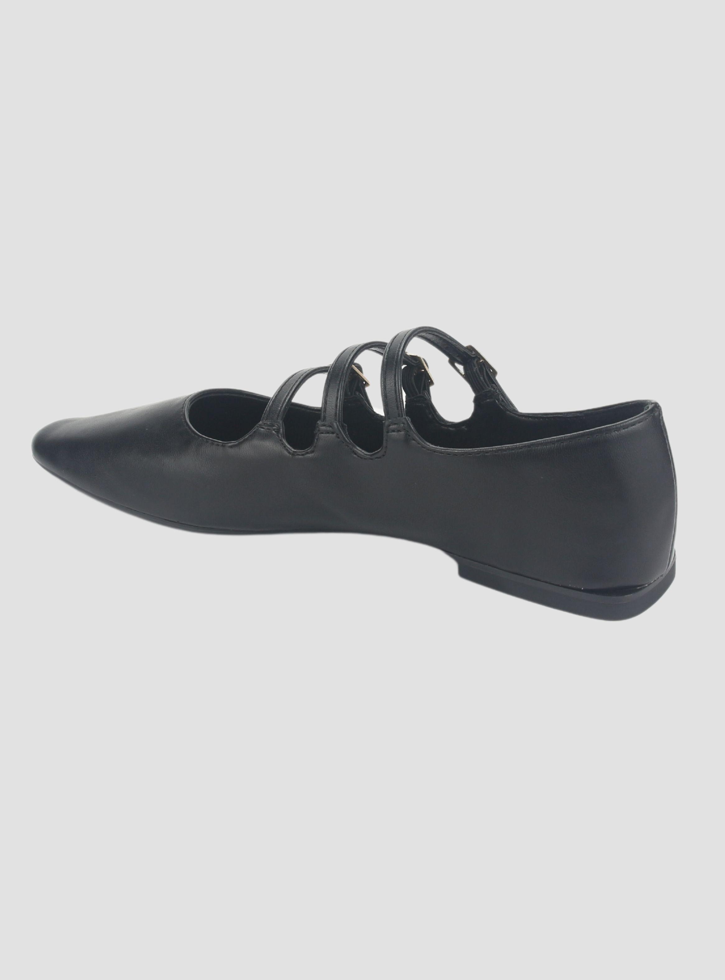 Ballerina Chalada Mujer Capo-3 Negro Plano-3