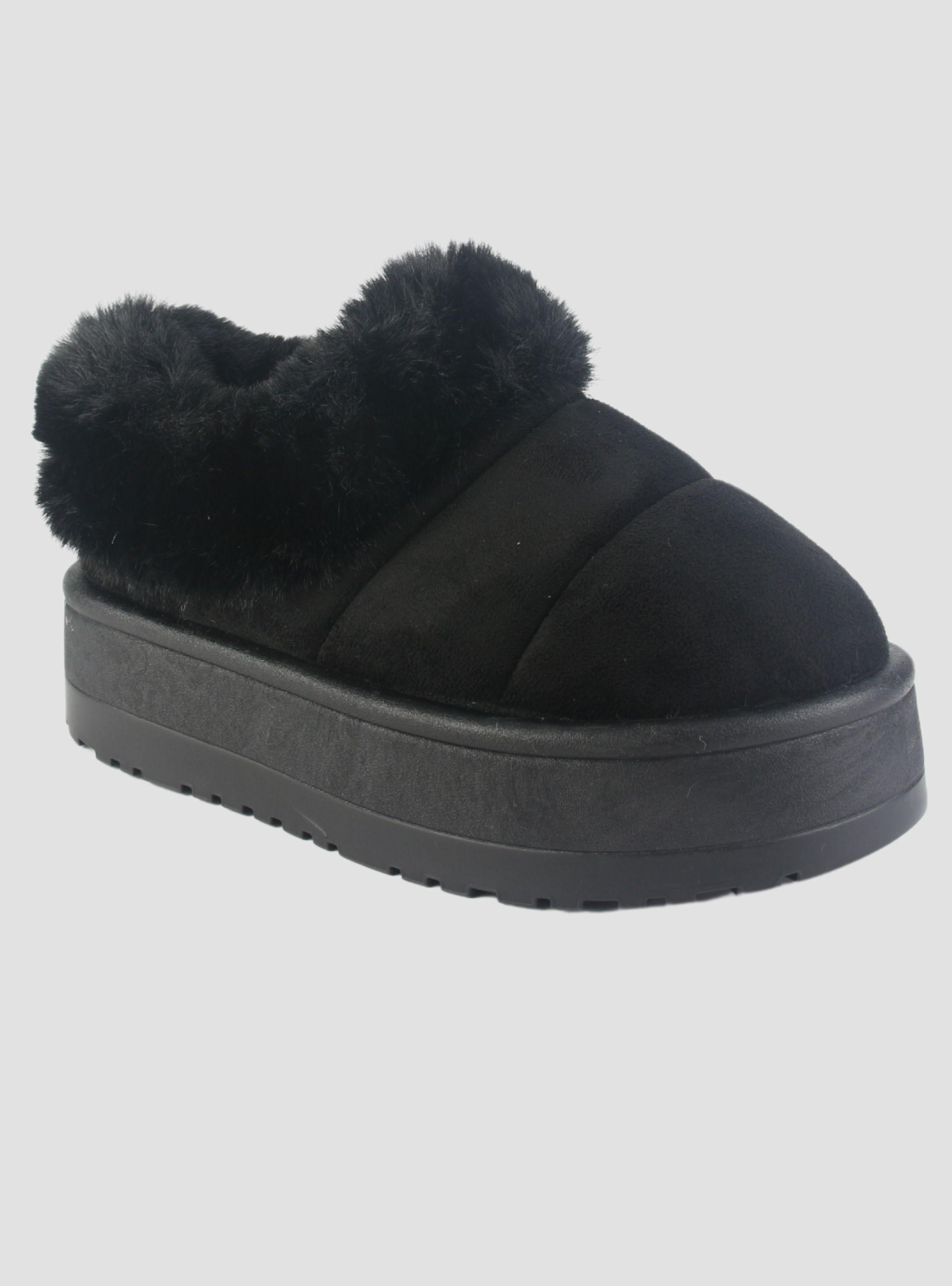 Pantufla Chalada Mujer Pinguih-5 Negro Urbano-2