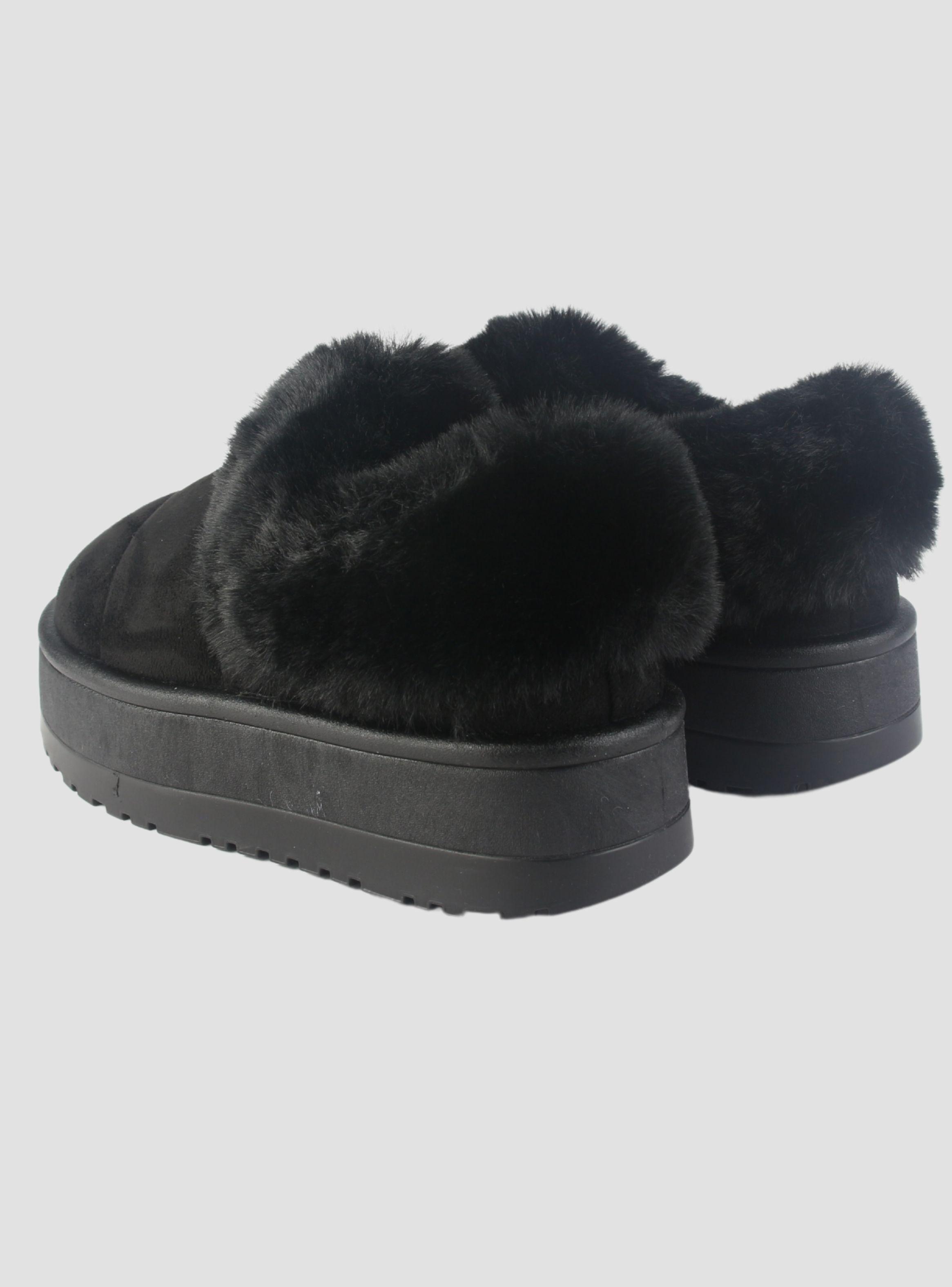 Pantufla Chalada Mujer Pinguih-5 Negro Urbano-5