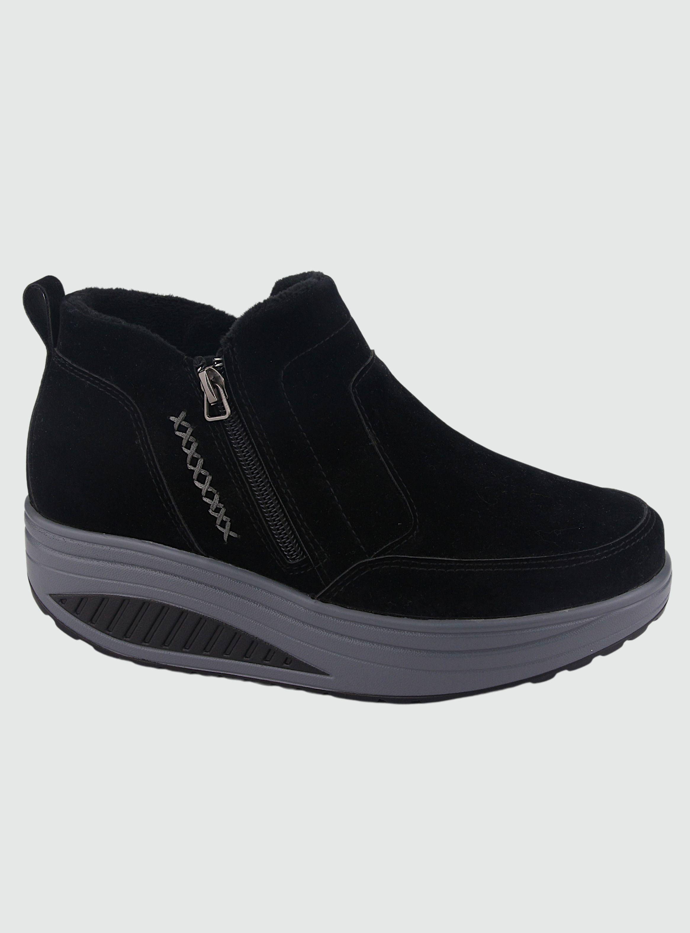 Botin Funway Mujer Tija-32 Negro Casual-0