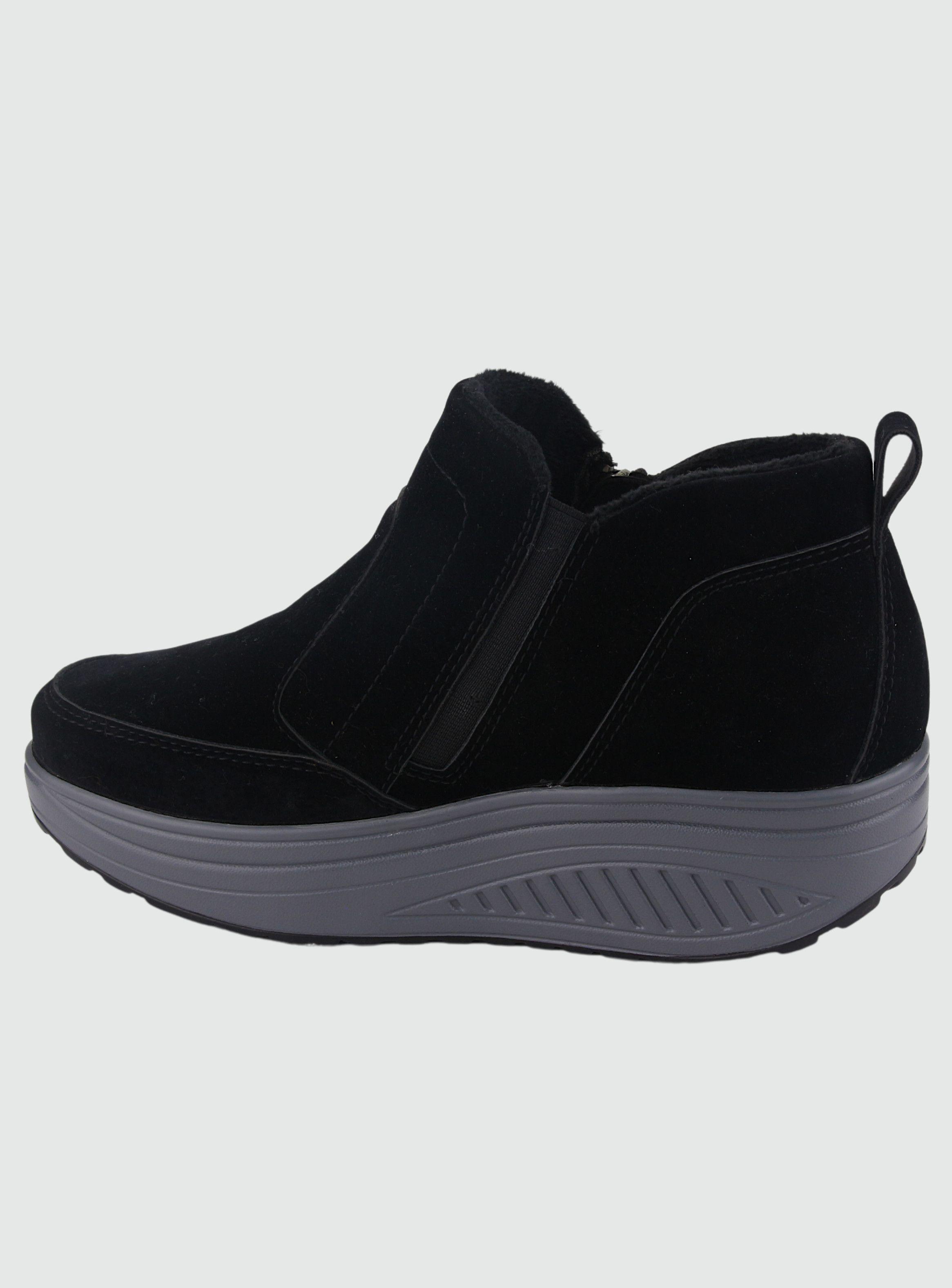 Botin Funway Mujer Tija-32 Negro Casual-1