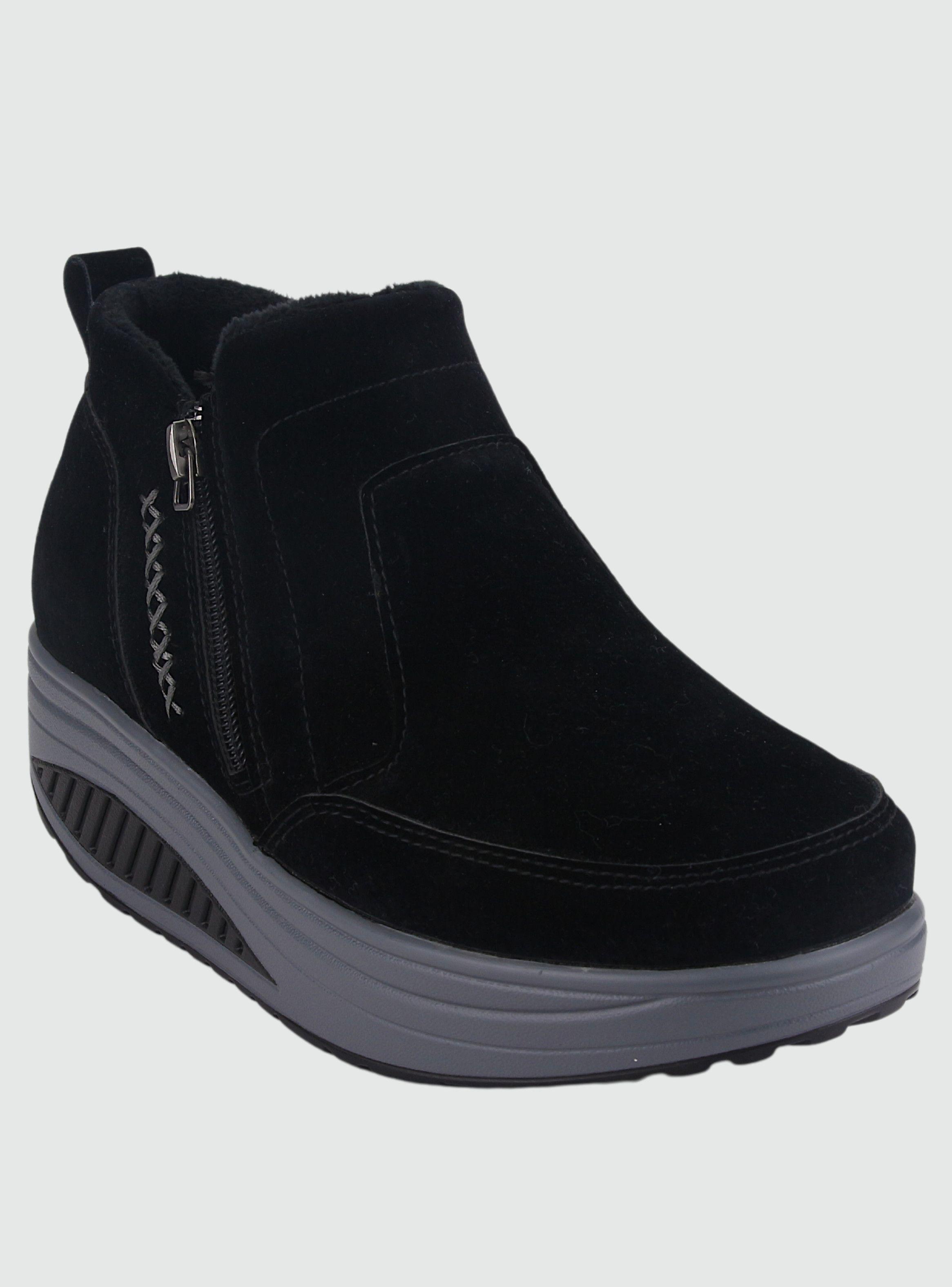 Botin Funway Mujer Tija-32 Negro Casual-2