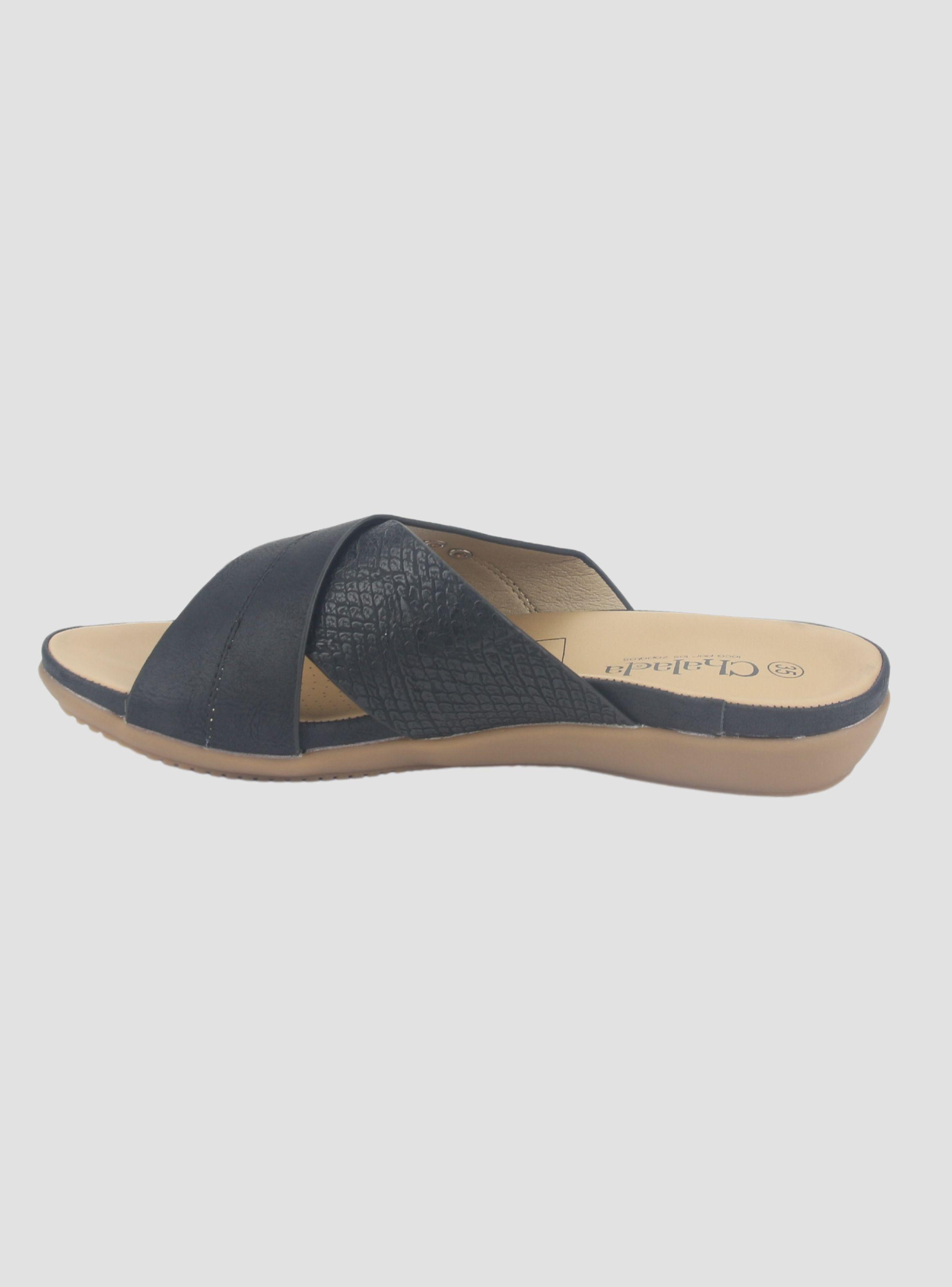 Sandalia Chalada Mujer Palak-1 Negro Casual-1