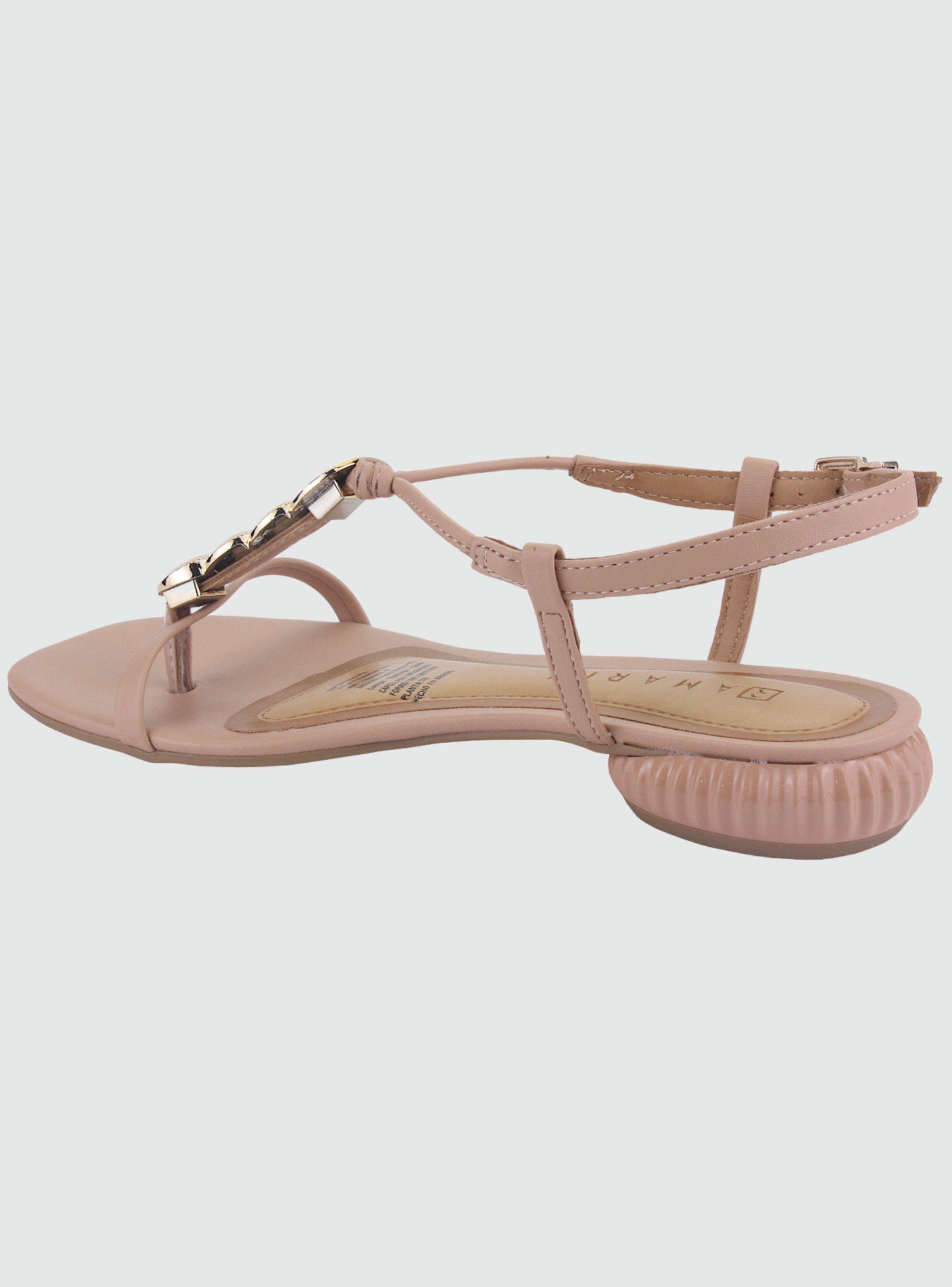 Sandalia Ramarim Mujer 213202 Beige Casual-1