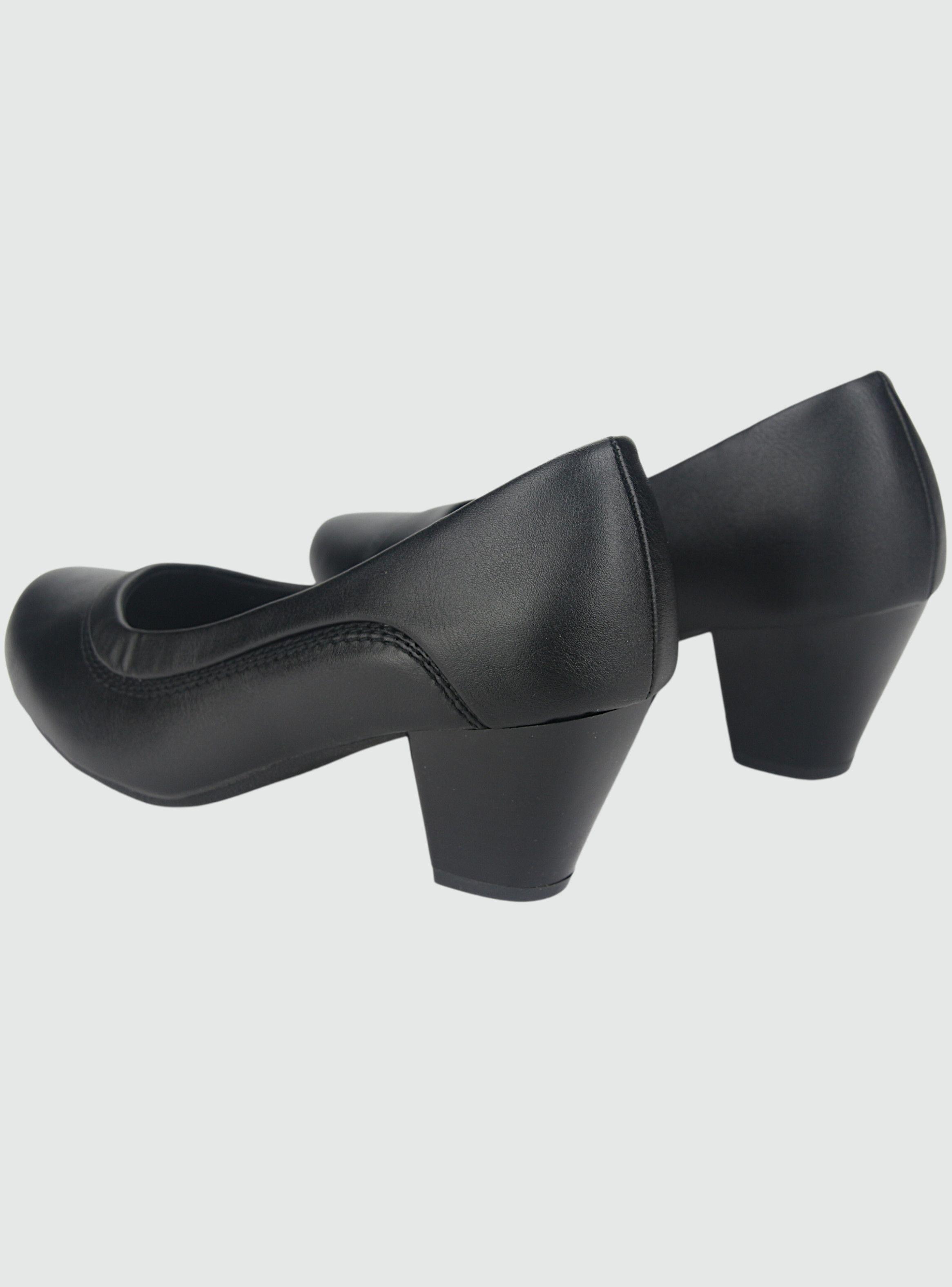 Zapato Chalada Mujer Tap-25 Negro Casual-5