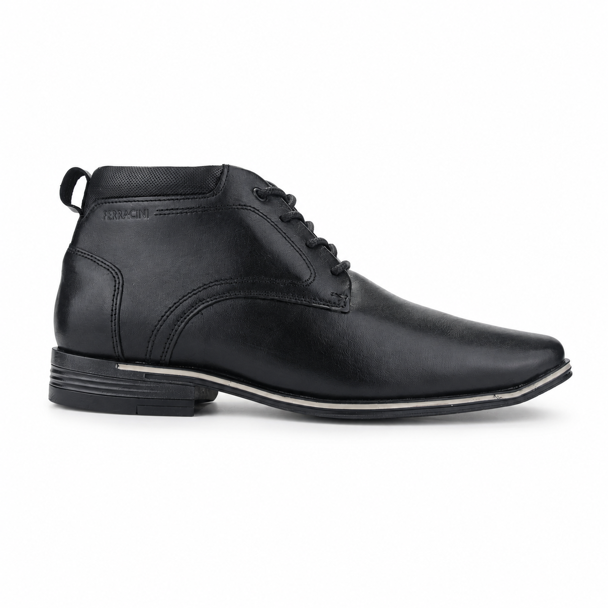 Botín Negro Hombre Casual Ferracini Munique 3363-0