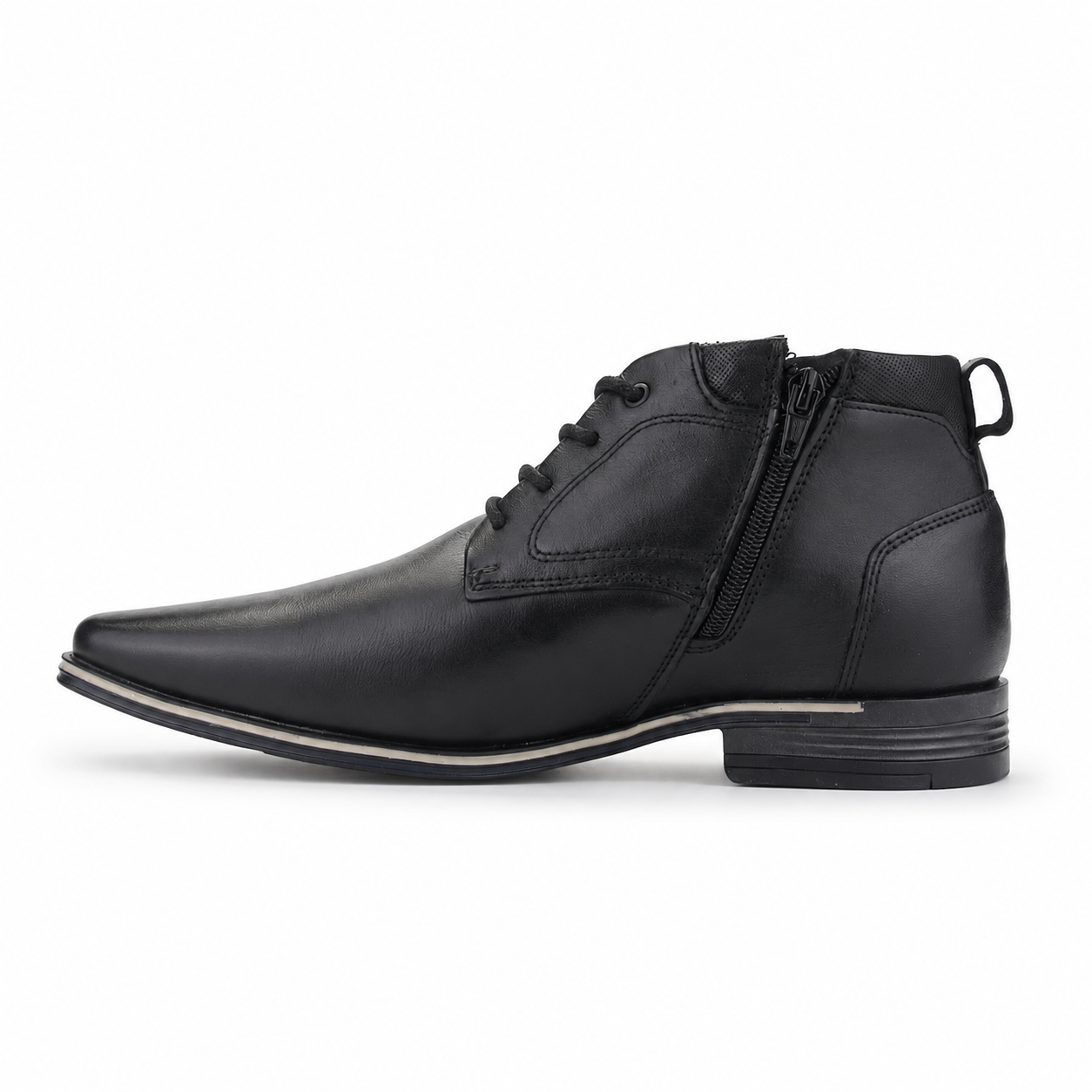 Botín Negro Hombre Casual Ferracini Munique 3363-1