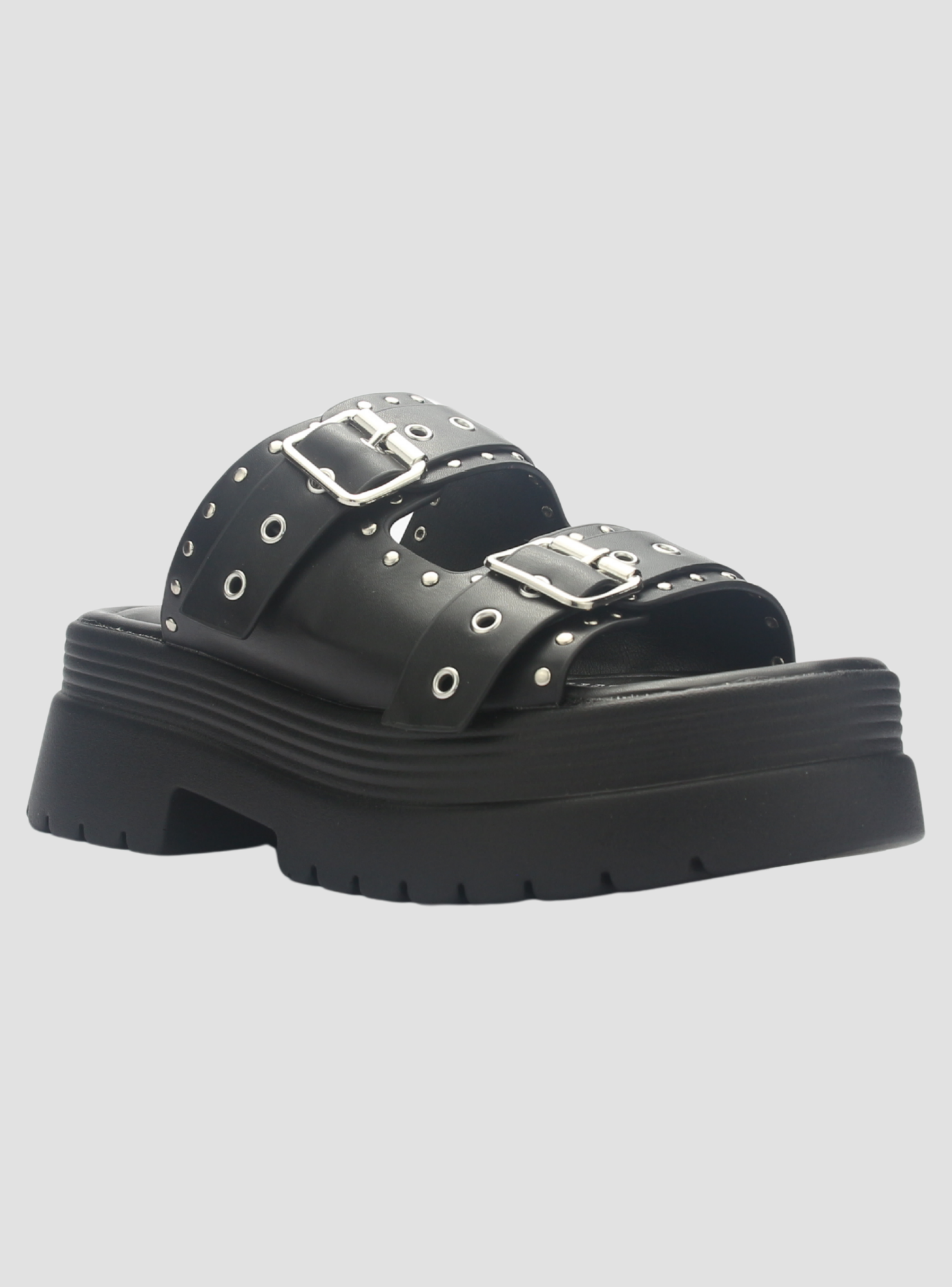 Sandalia Mujer Chalada Pop-1 Negro Casual-2