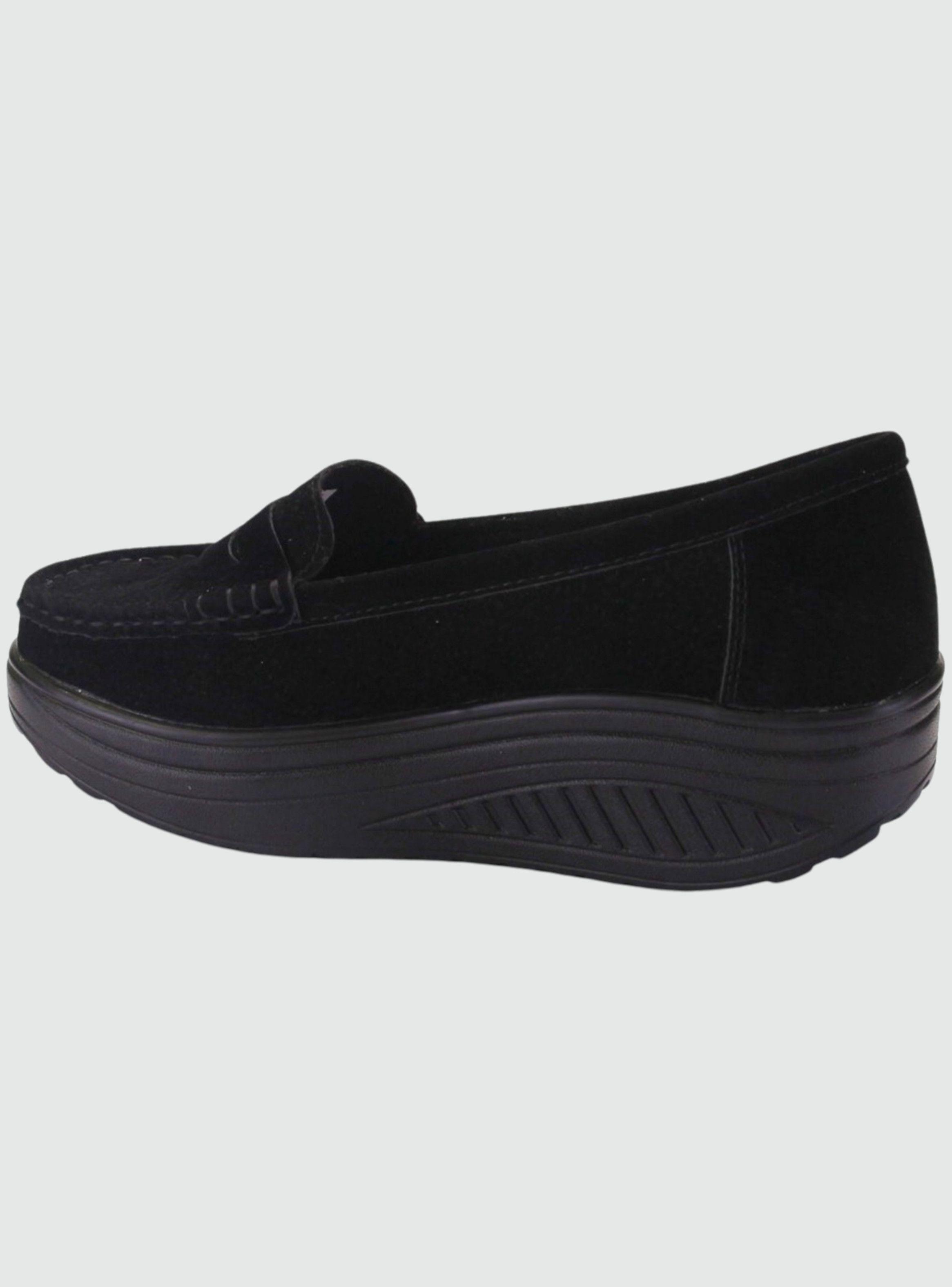 Zapato Funway Mujer Tija-10 Negro Casual-1