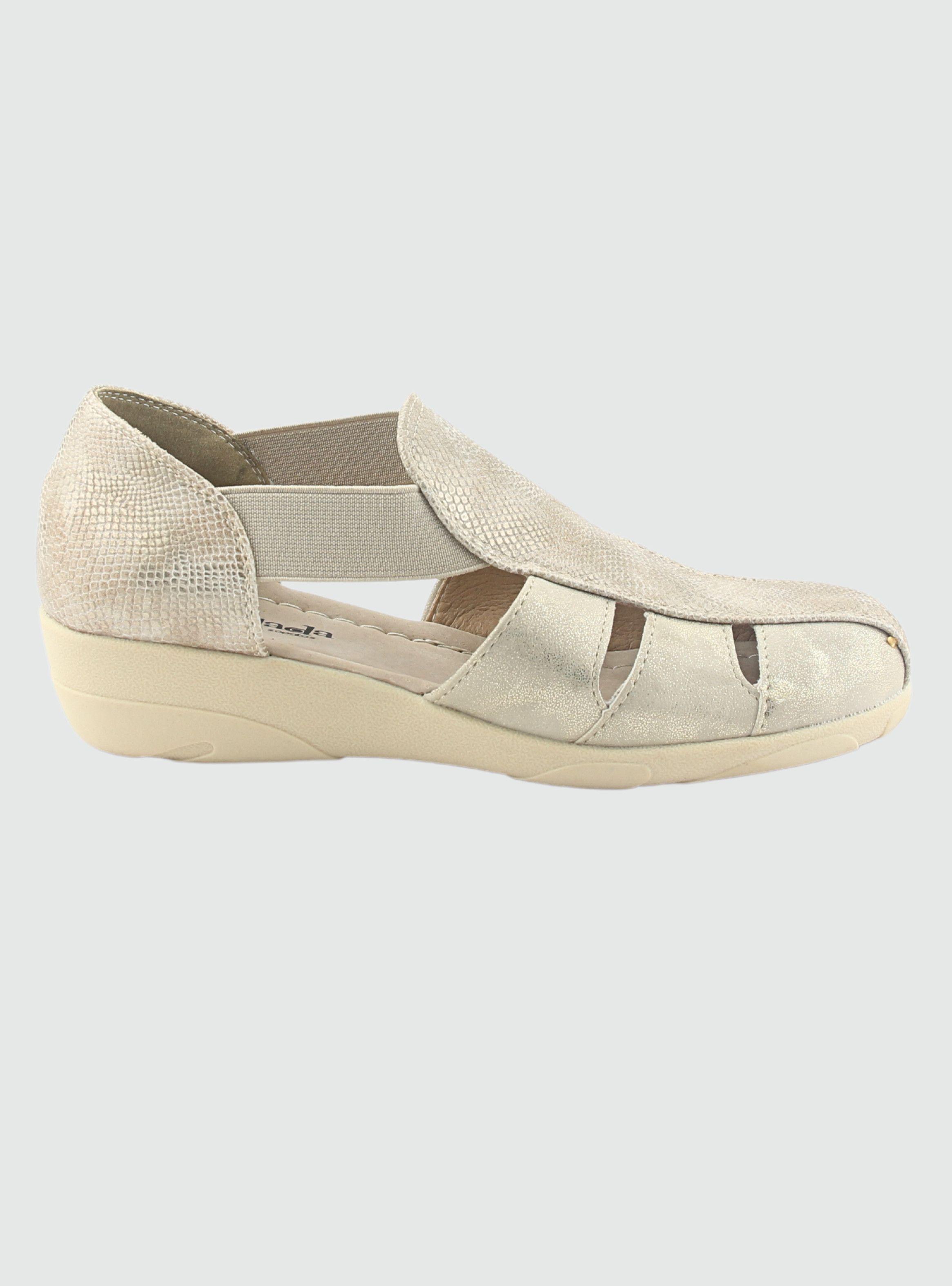 Sandalia Chalada Mujer Mira-1 Dorado Comfort-0