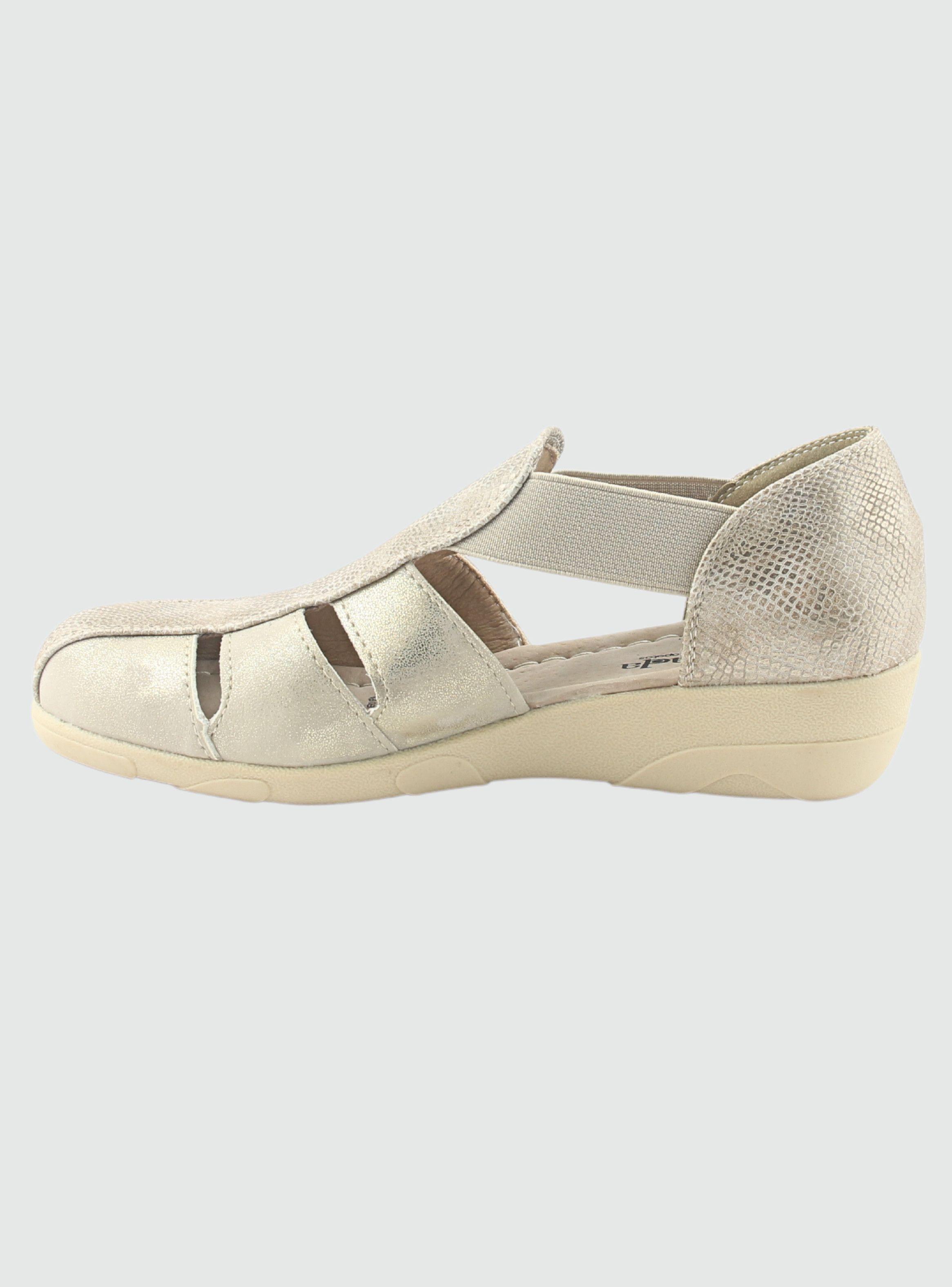Sandalia Chalada Mujer Mira-1 Dorado Comfort-1