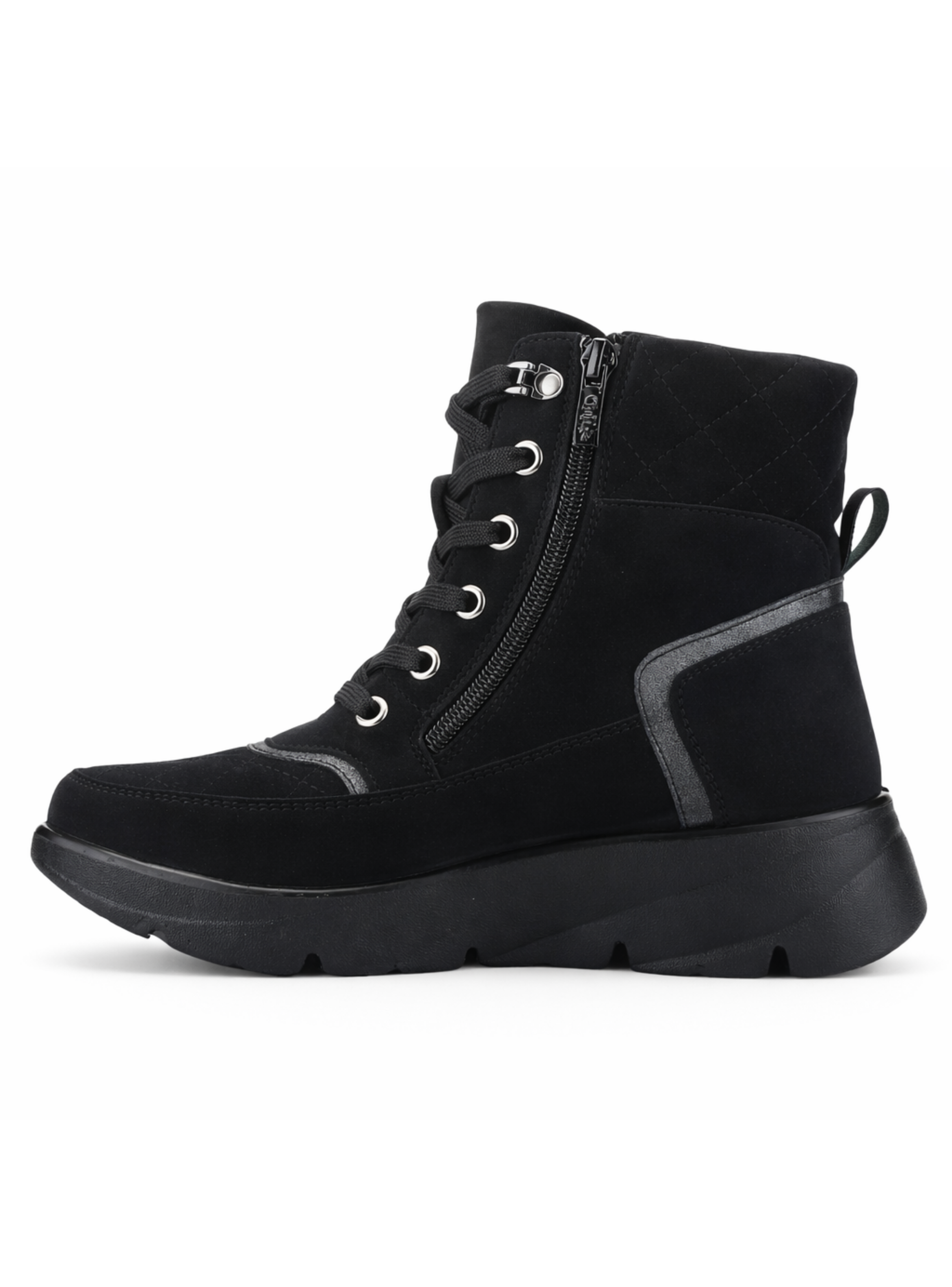 Botin Negro Mujer Casual Chalada Gramy-1