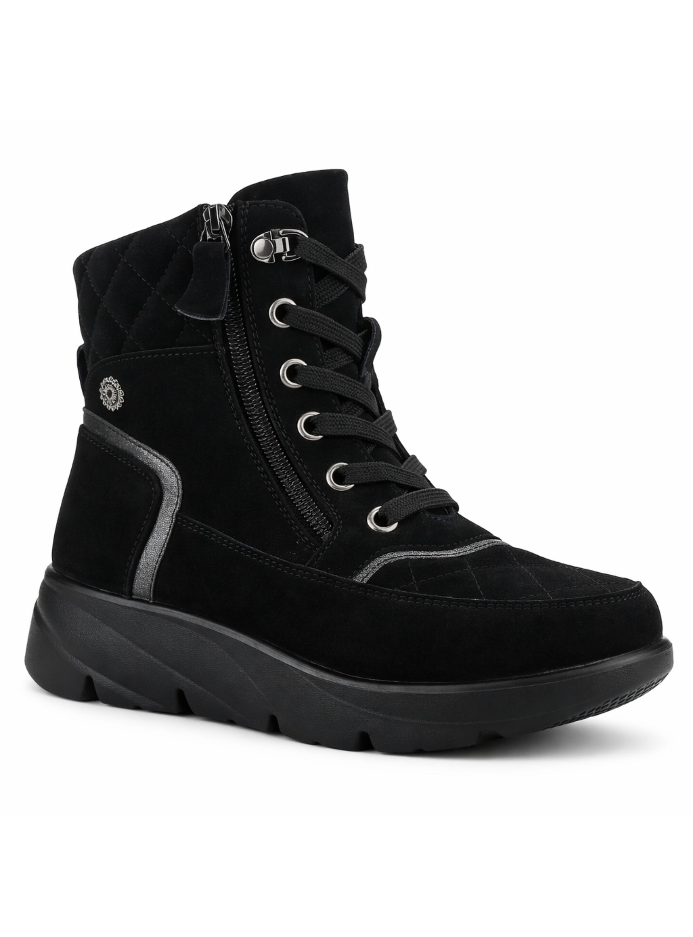 Botin Negro Mujer Casual Chalada Gramy-2