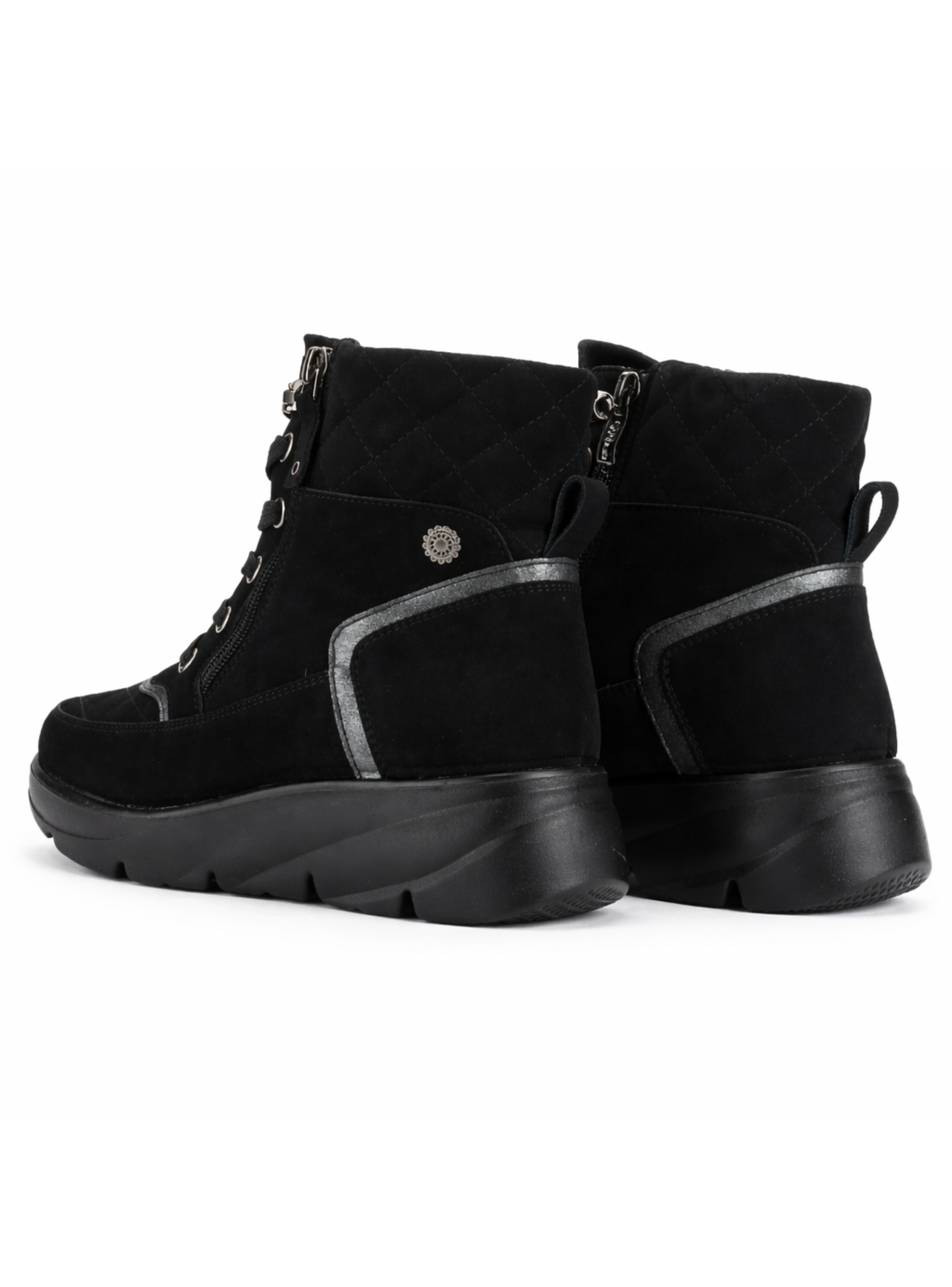 Botin Negro Mujer Casual Chalada Gramy-5