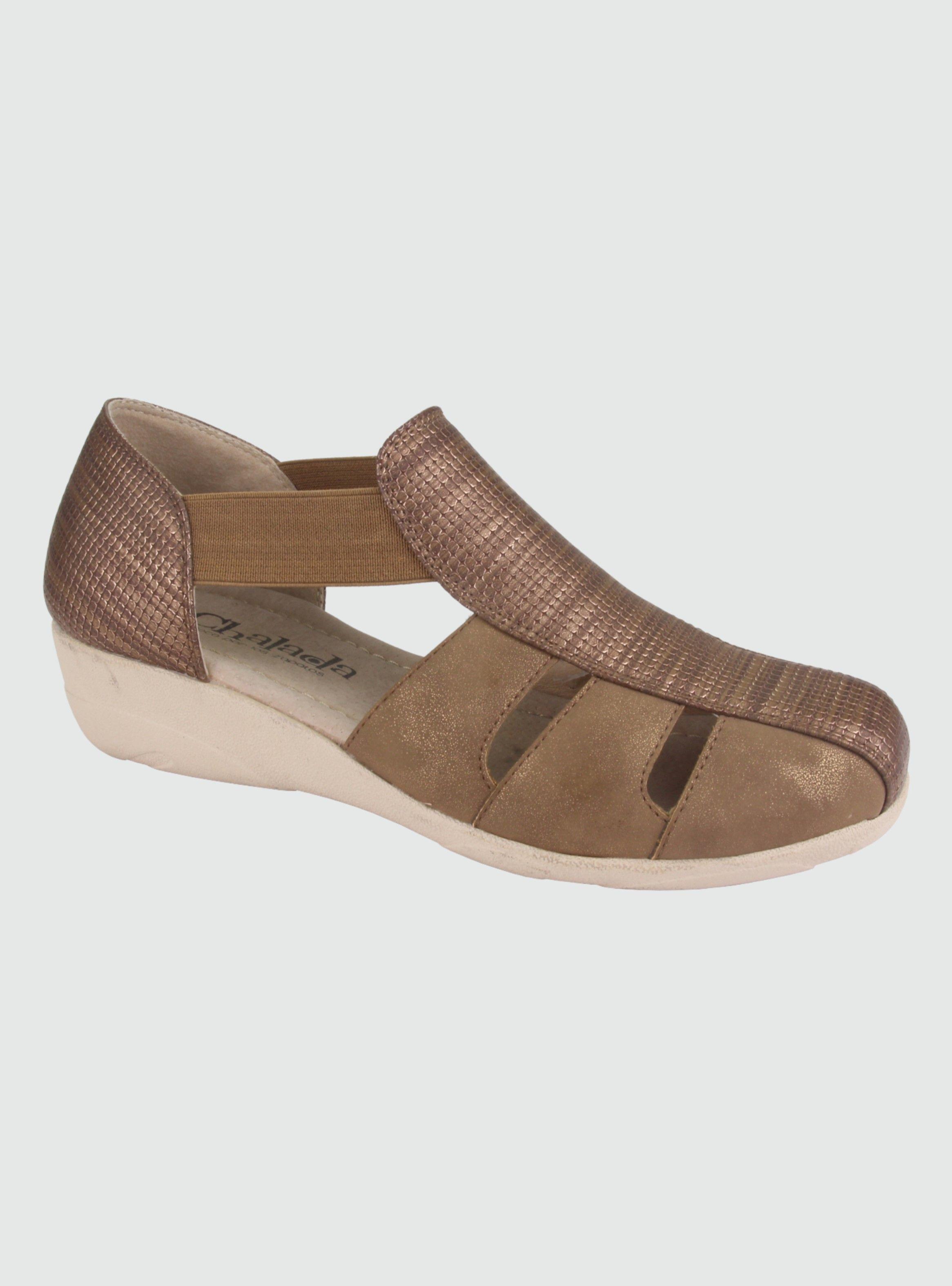 Sandalia Chalada Mujer Mira-1 Bronze Comfort-0