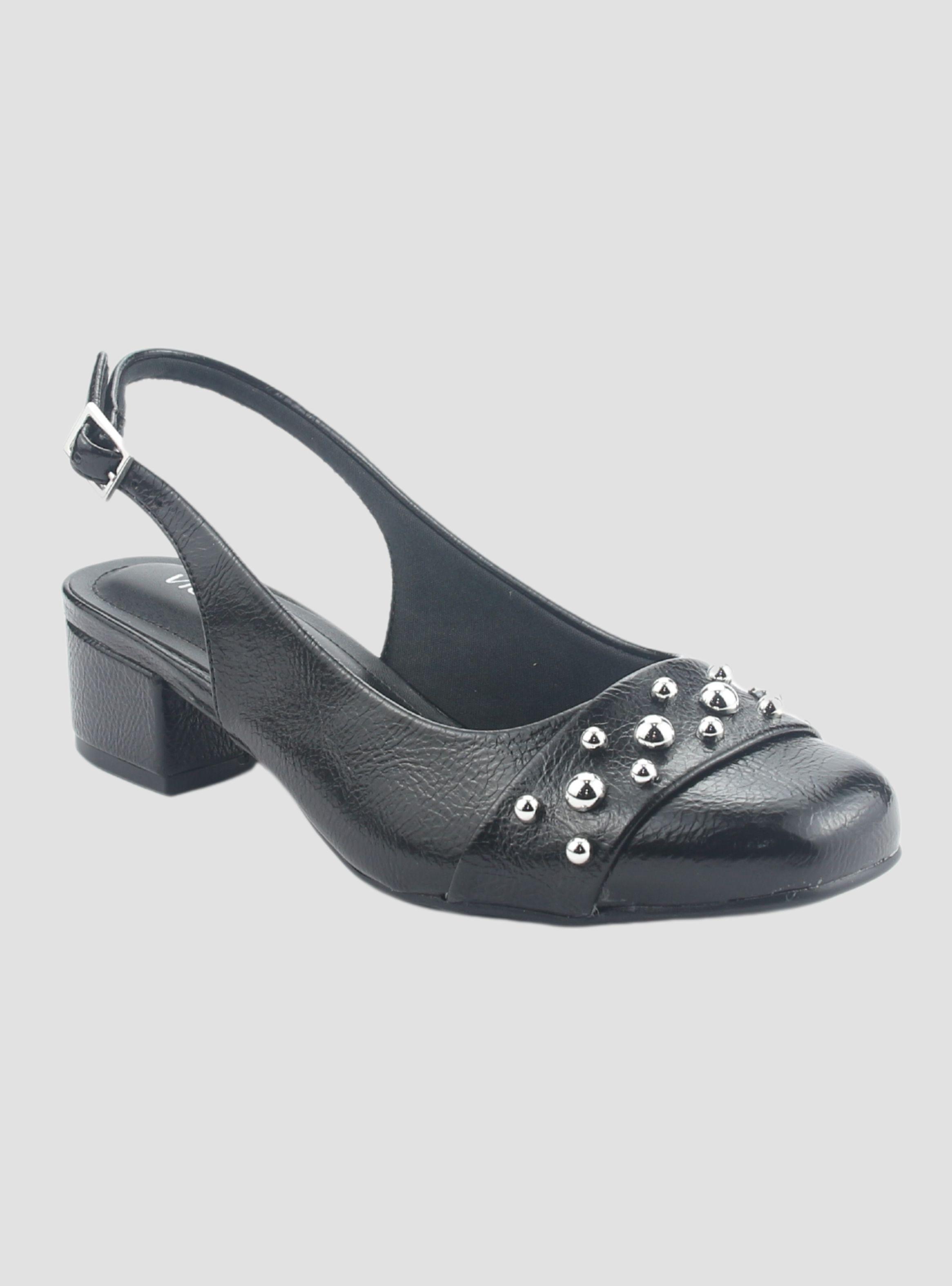 Zapato Via Marte Mujer 070-008-01 Negro Casual-2