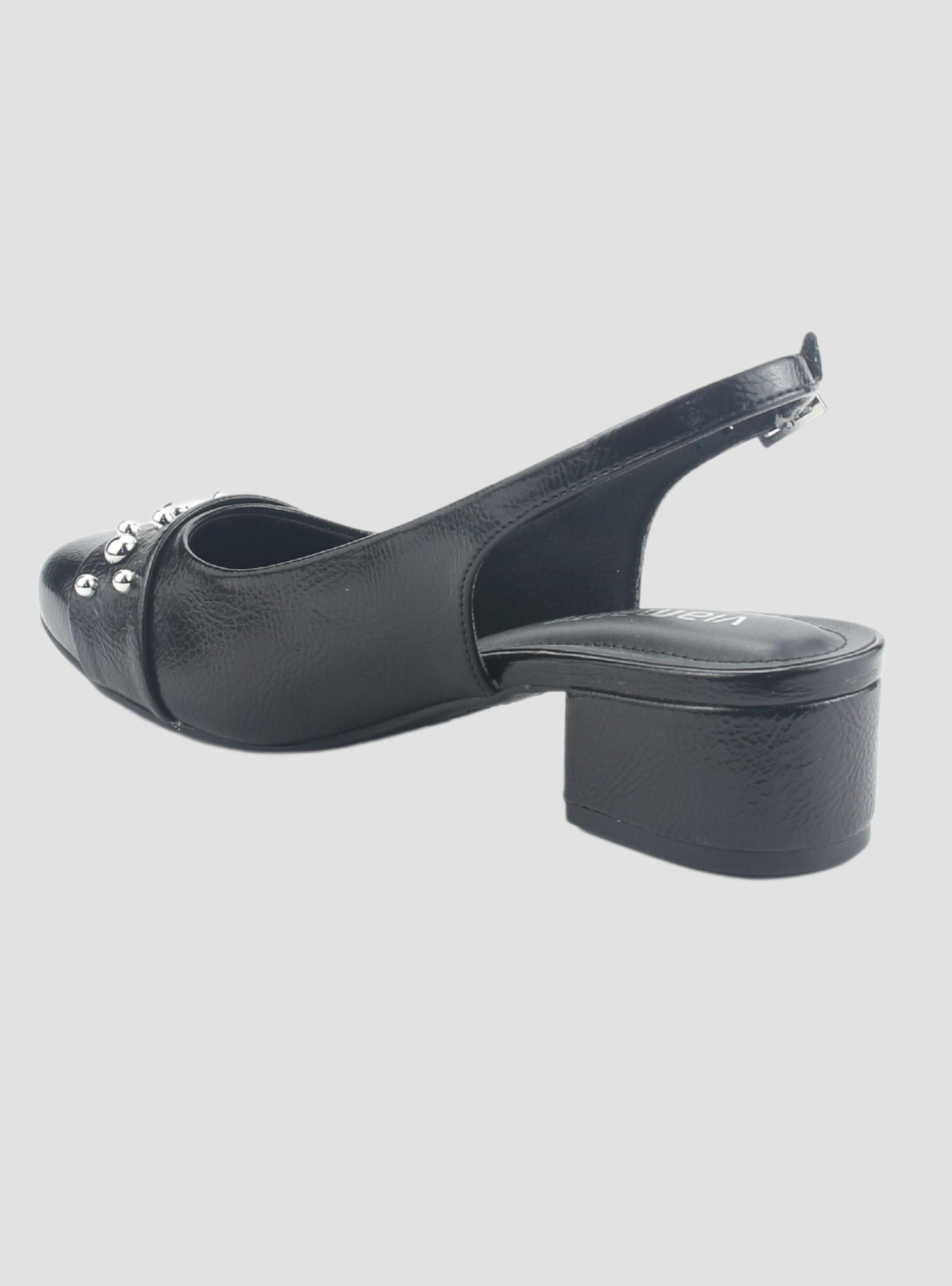 Zapato Via Marte Mujer 070-008-01 Negro Casual-3